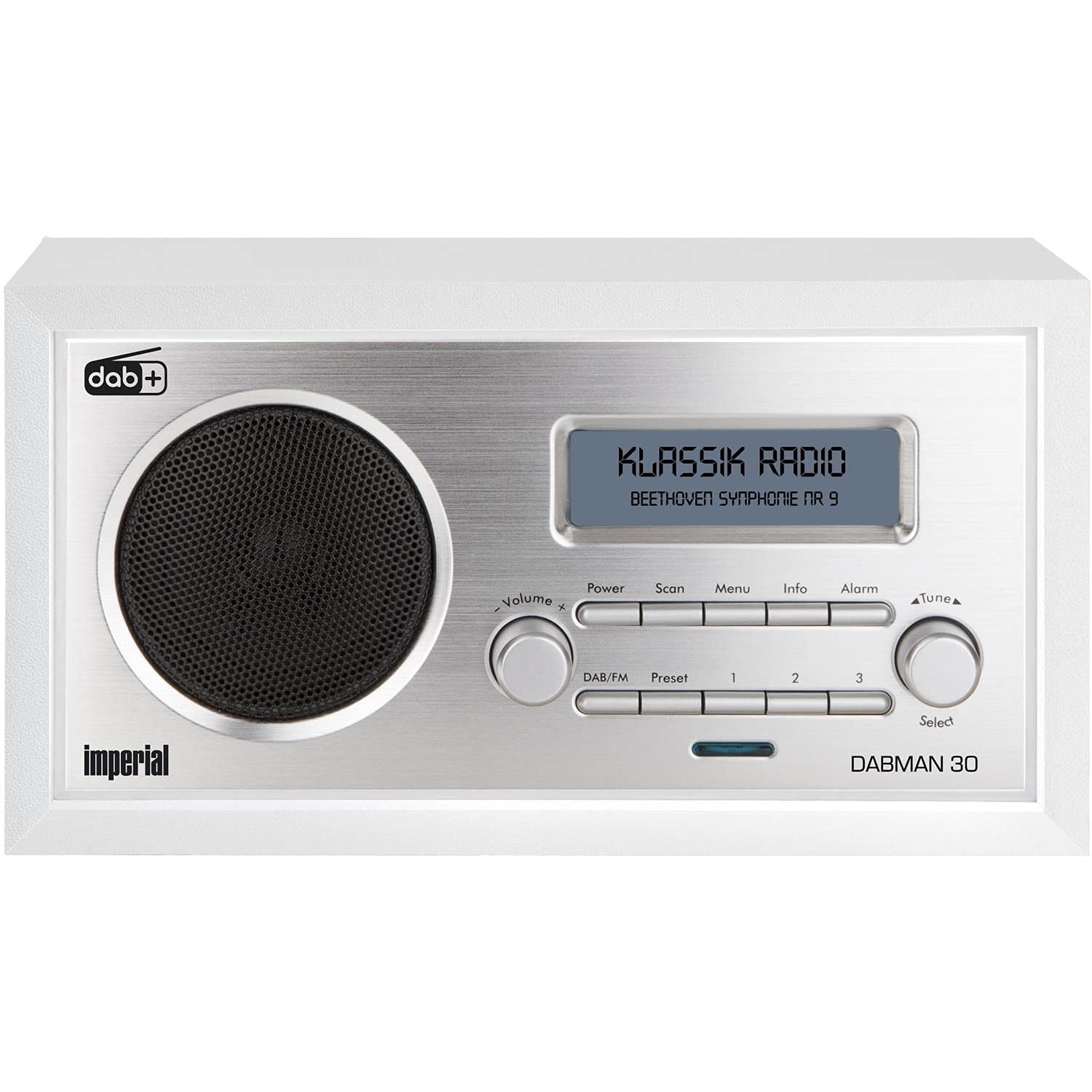 Imperial DABMAN 30 - Radio Digitale DAB+/DAB/FM, Bianca