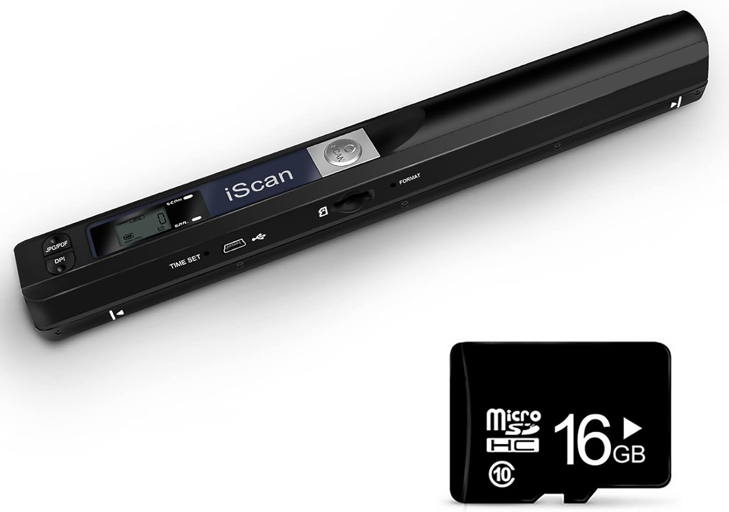 Aozbz Scanner Documenti Portatile USB A4 a Colori - immagine 1