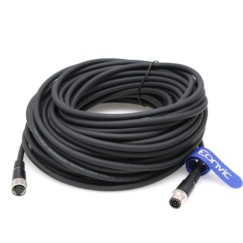 Eonvic Cavo Segnale Schermato M12 8 Pin Maschio-Femmina