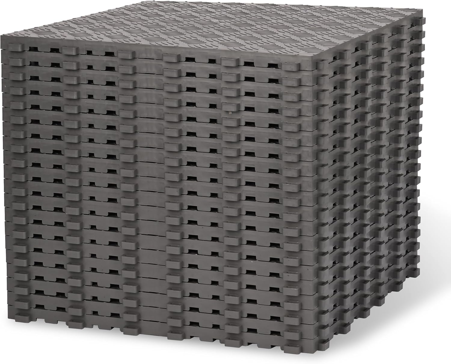 20 Pavimenti per Garage in PVC 40x40 cm, Grigio