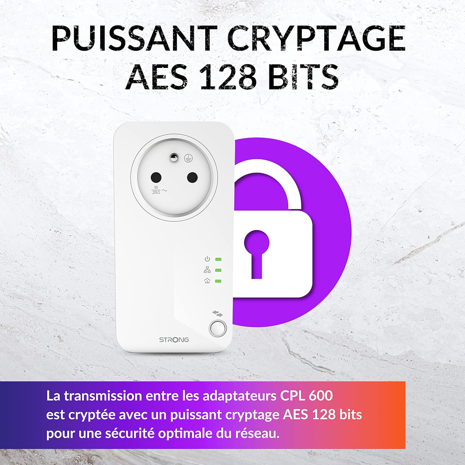 Strong Kit CPL 600 Mbps con WiFi e Porta Ethernet (2+1) - immagine 8