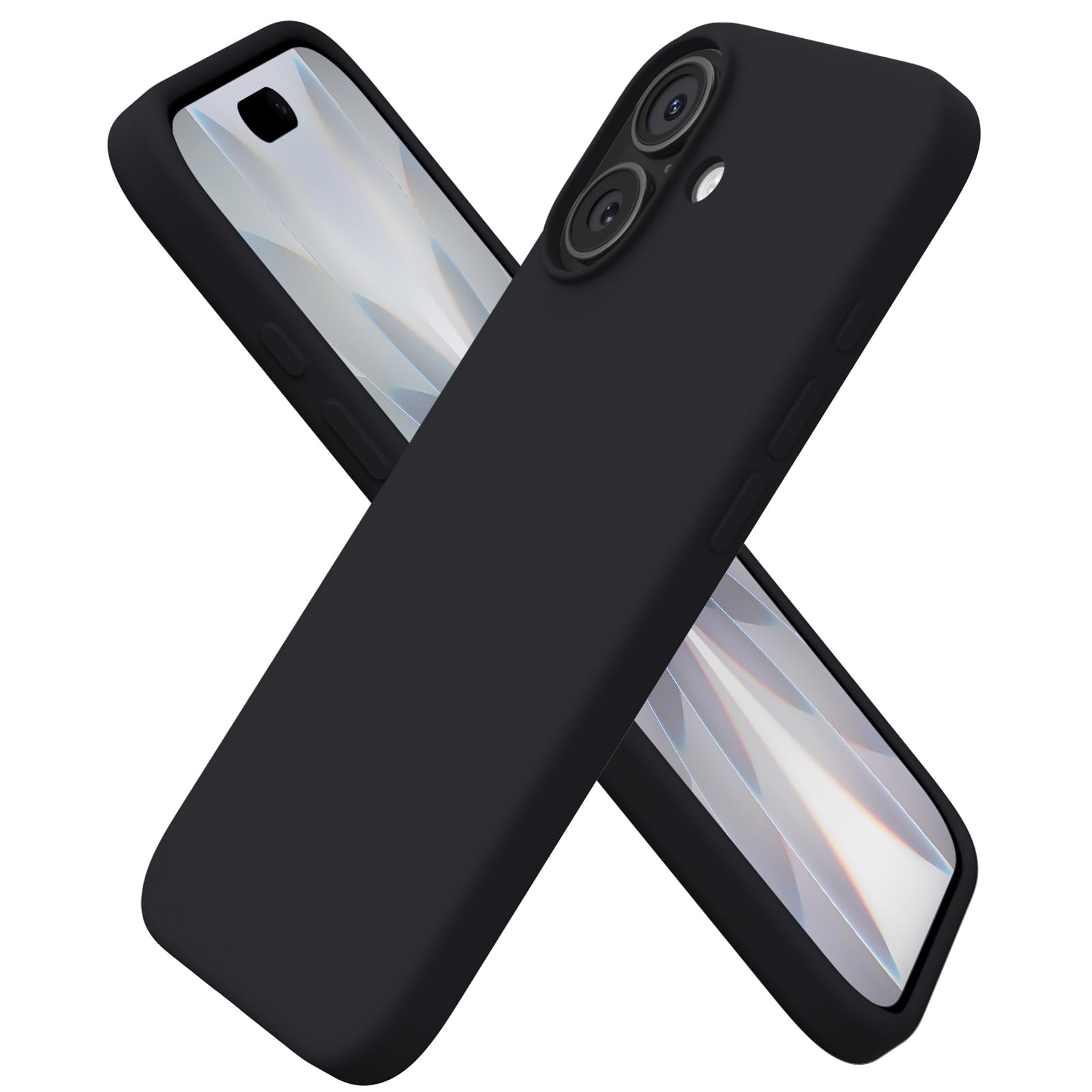 Ornarto Cover per iPhone 17 6,3 Pollici, Nero
