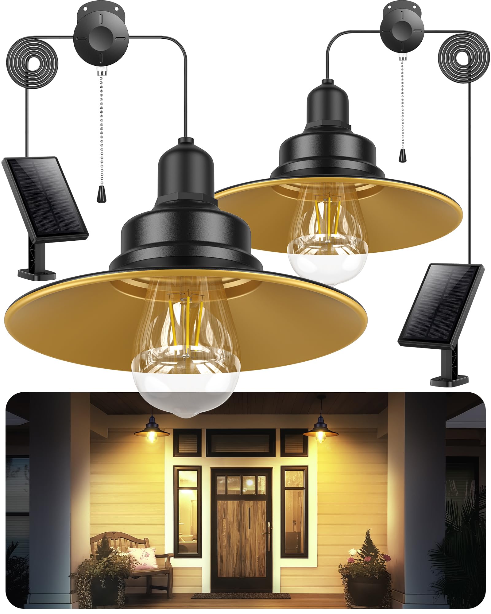 Fabstyl Lampada Solare Universale IP65 - 2 Pezzi