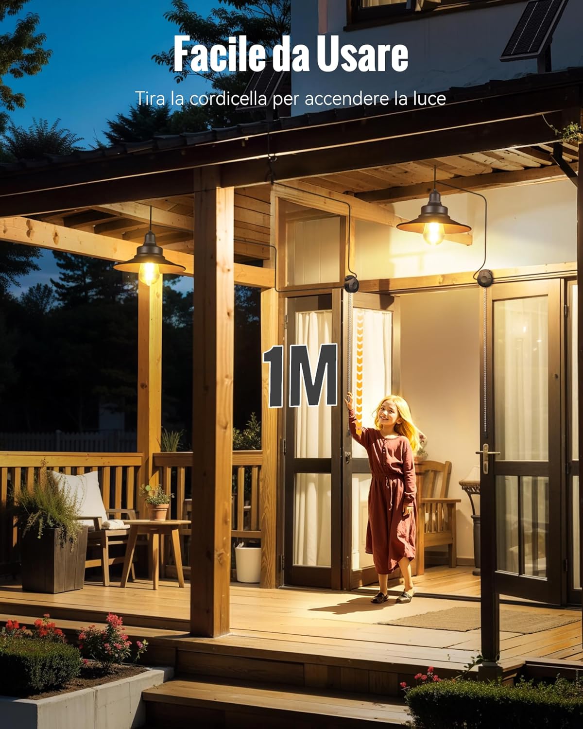 Fabstyl Lampada Solare Universale IP65 - 2 Pezzi - immagine 2