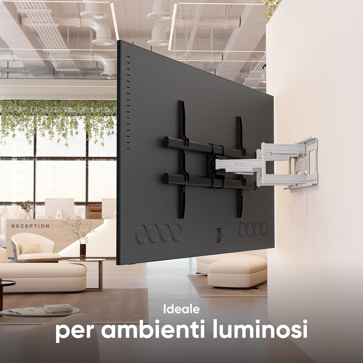 Onkron Supporto TV Parete 42"–120" fino a 100kg - immagine 4