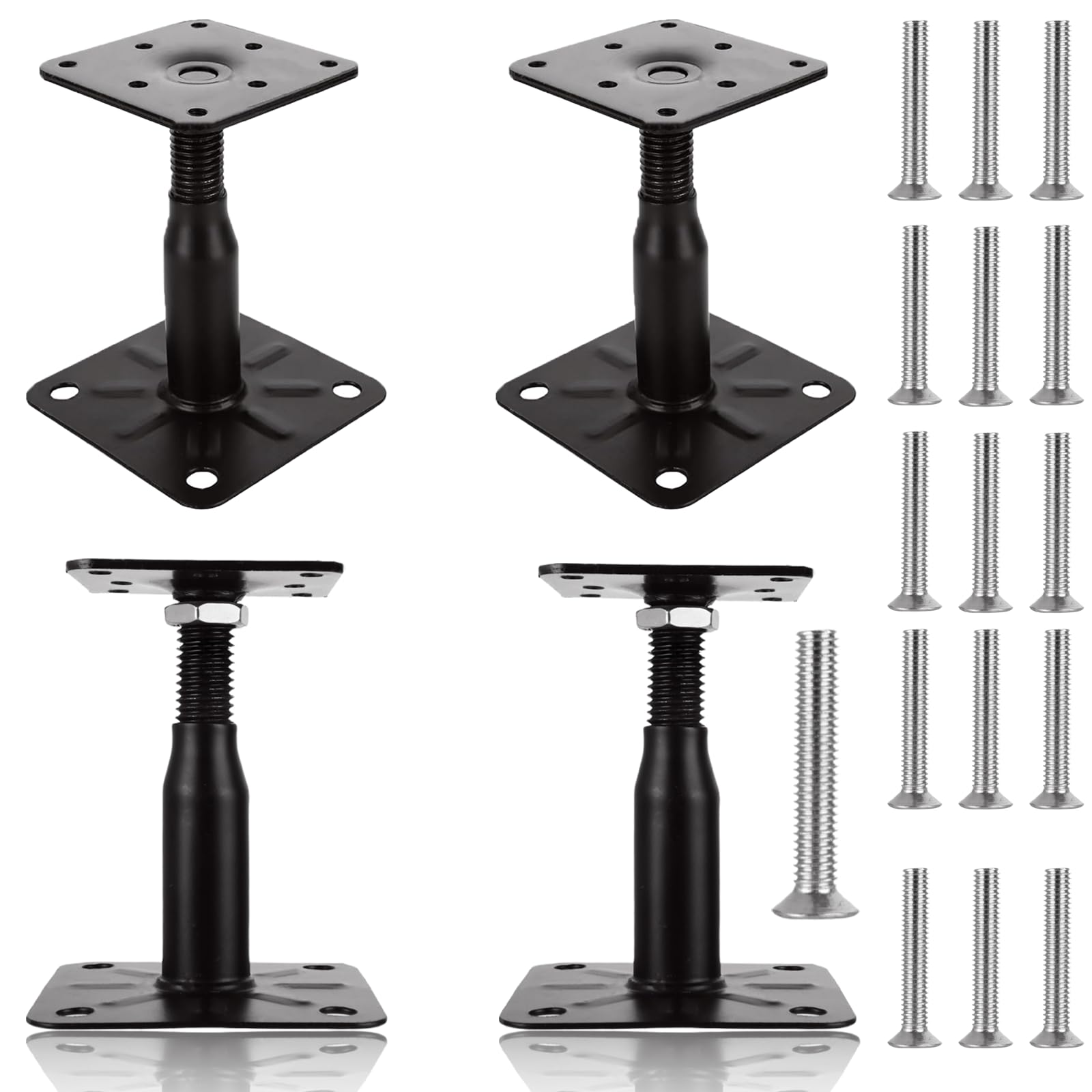 Akolafe 4 Supporti Regolabili in Altezza 100-150mm