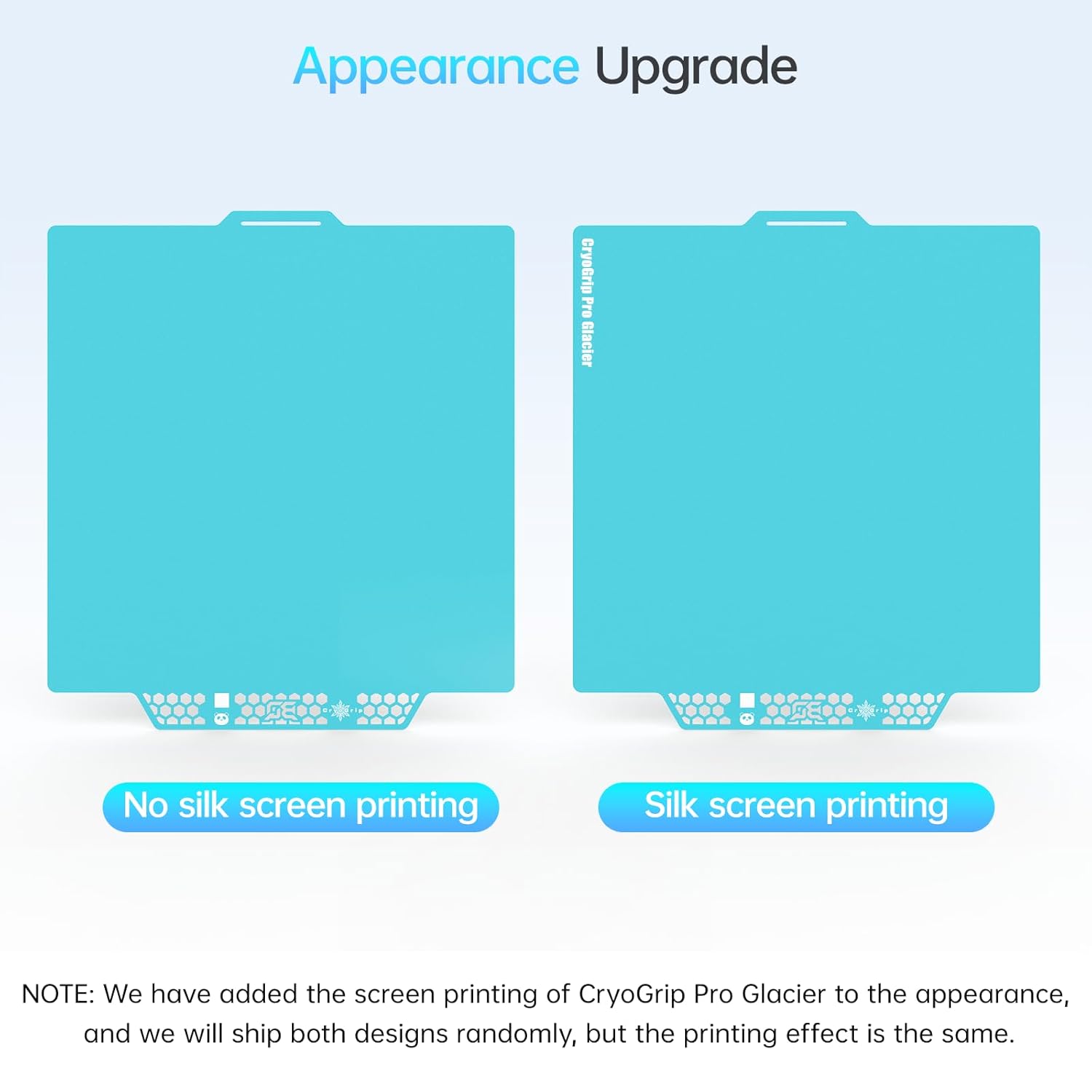 BIQU CryoGrip Pro Glacier Panda Build Plate 257x257mm - immagine 8