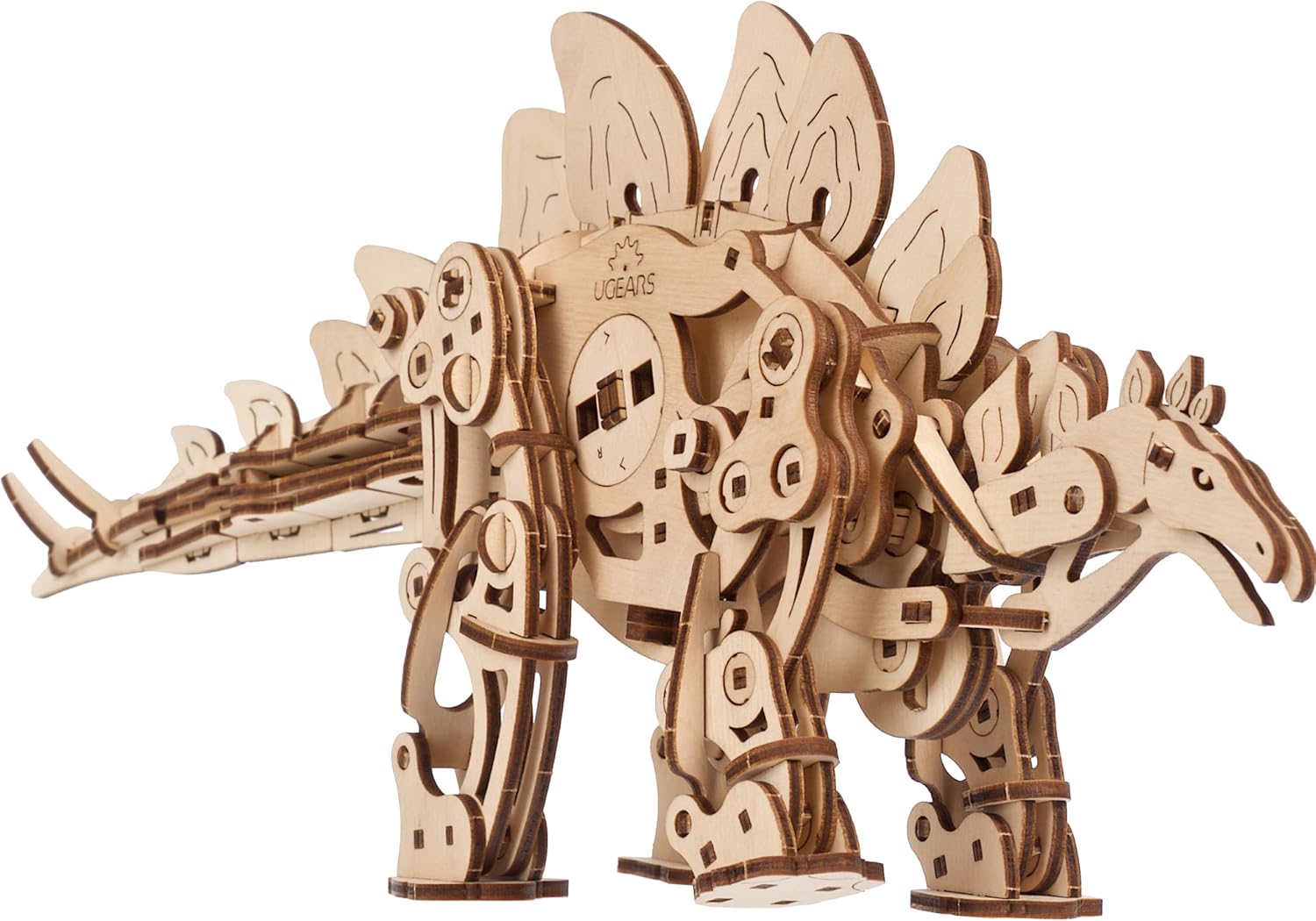 Ugears Stegosauro - Puzzle Legno 3D Meccanico - immagine 1