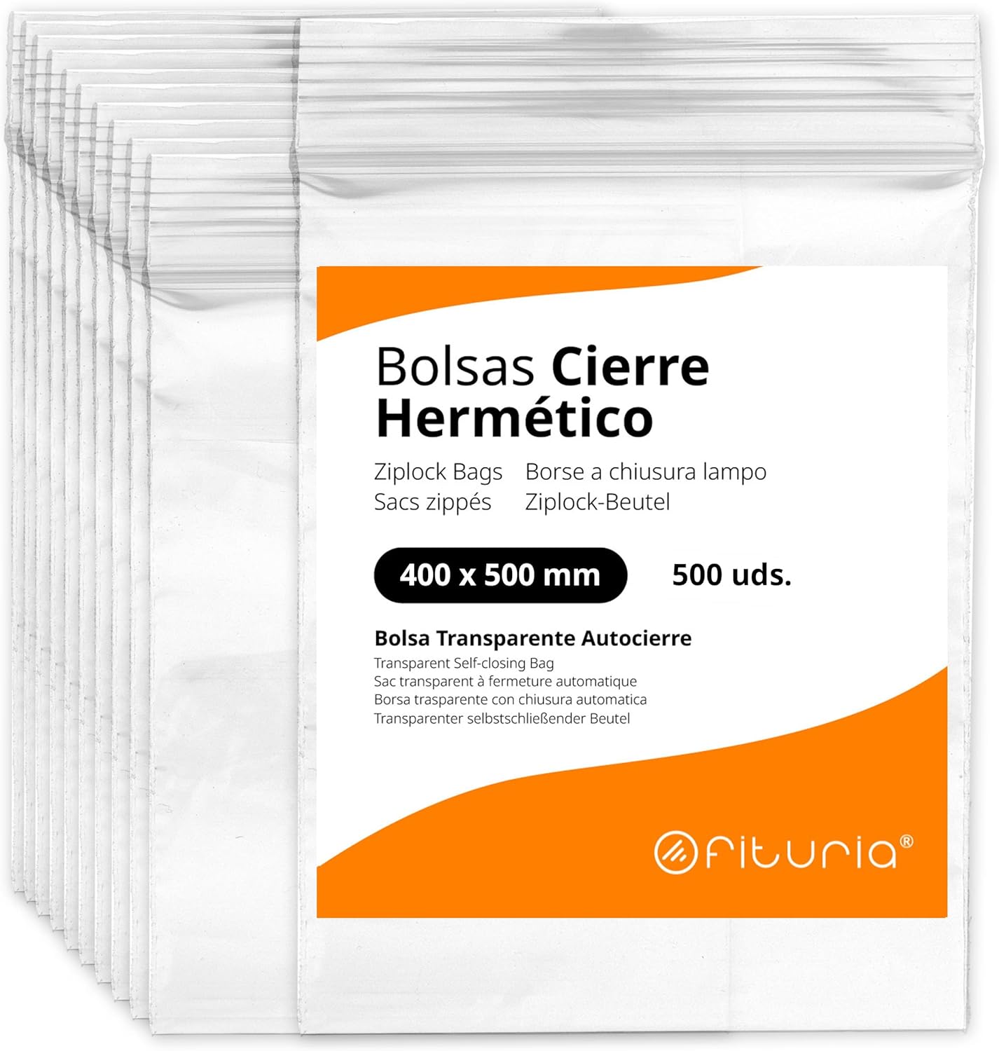 Ofituria Sacchetti Plastica Trasparente Sigillati - immagine 1