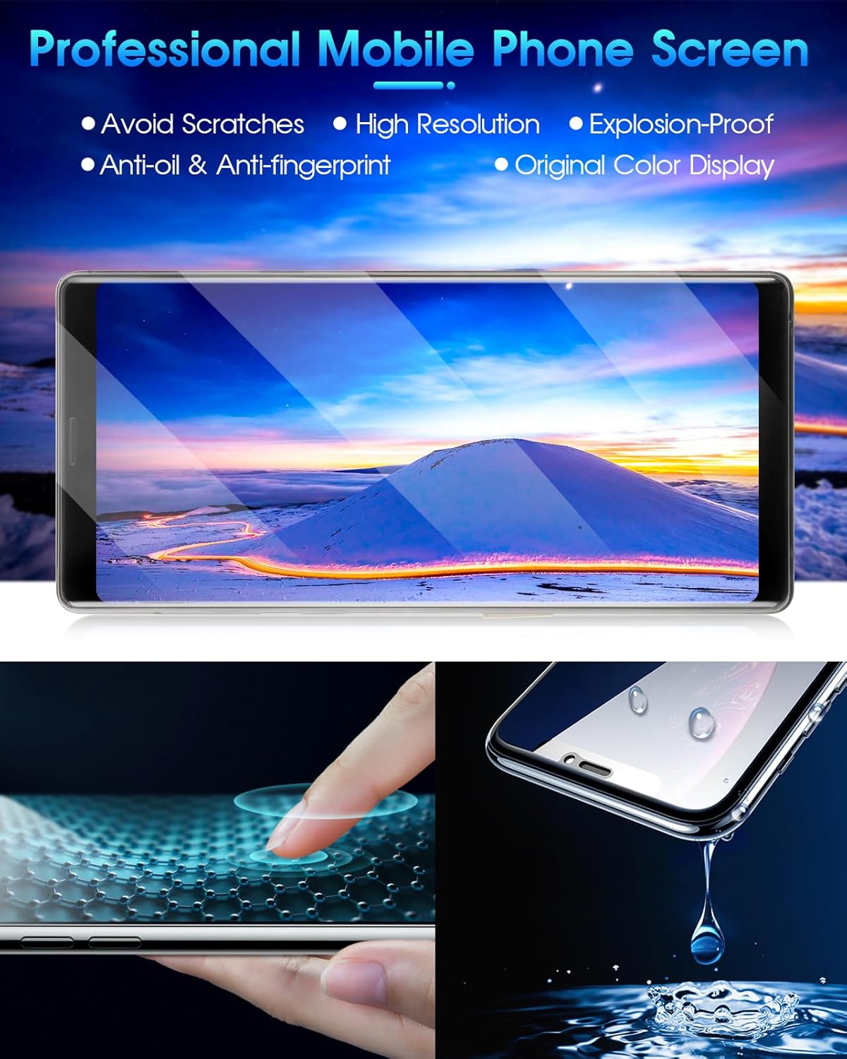 ARSSLY LCD Schermo per Samsung Galaxy Note 9 (N960F N960U) - immagine 6