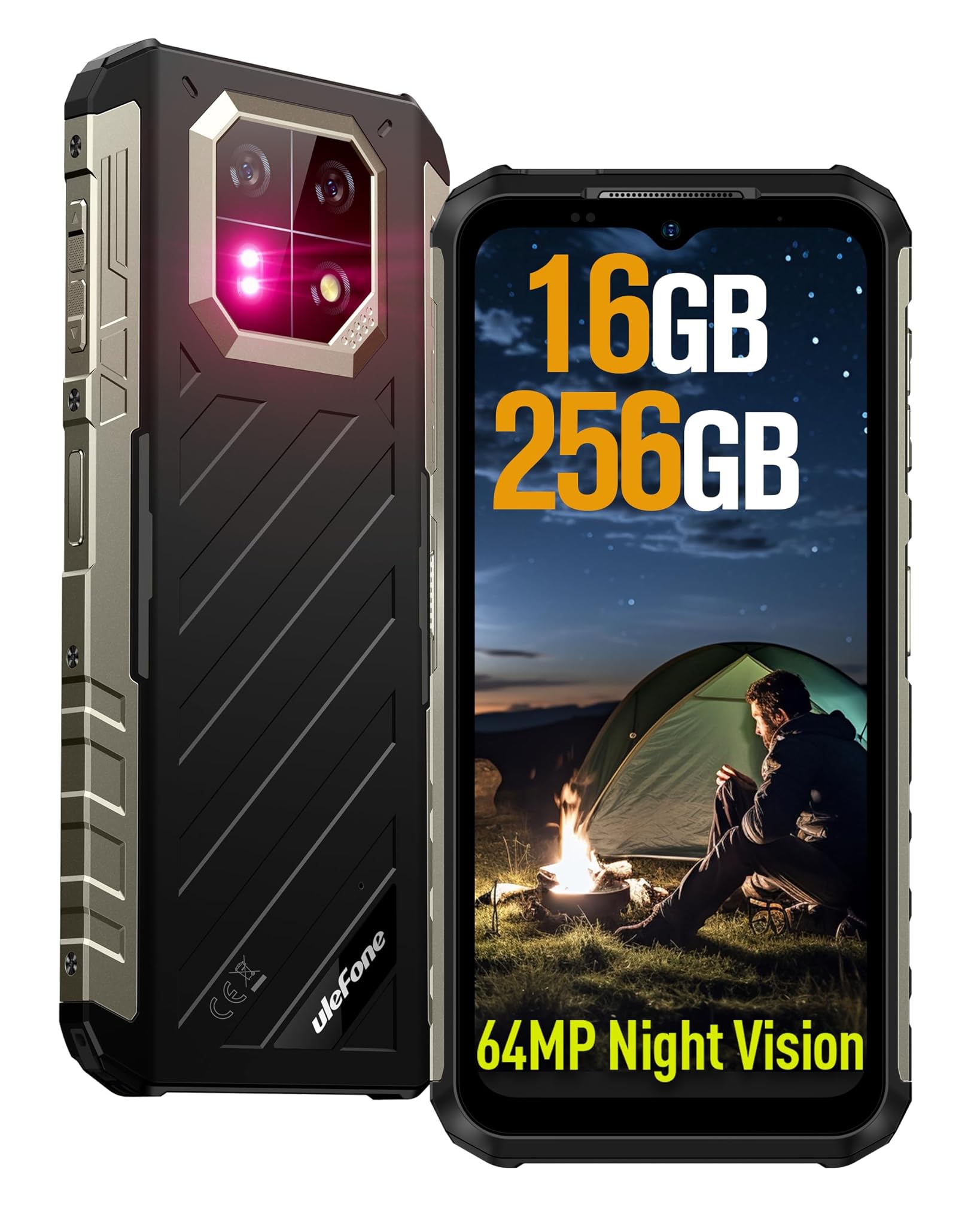 Ulefone Armor 22 Rugged Smartphone 16GB+256GB, Nero