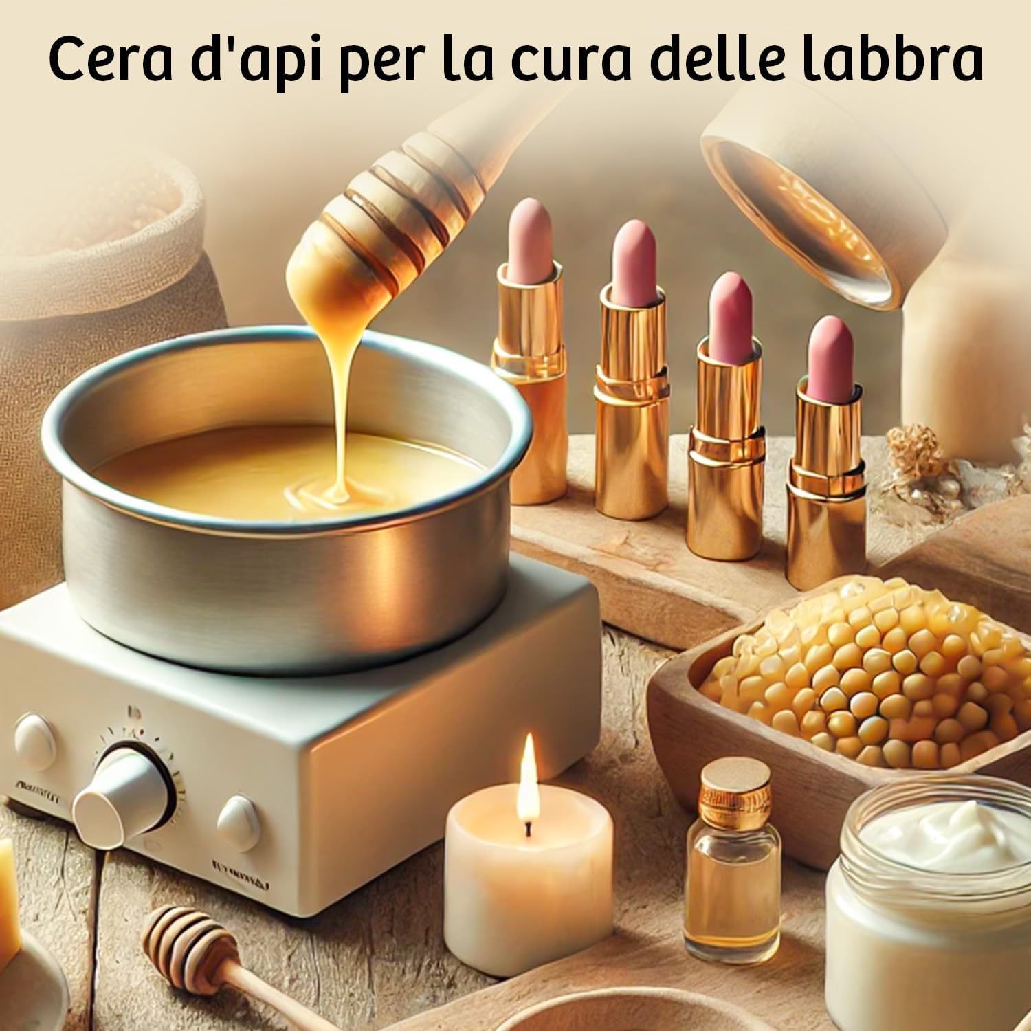 Cera d'api Bianca 4.5KG - Pastiglie Naturali - immagine 5