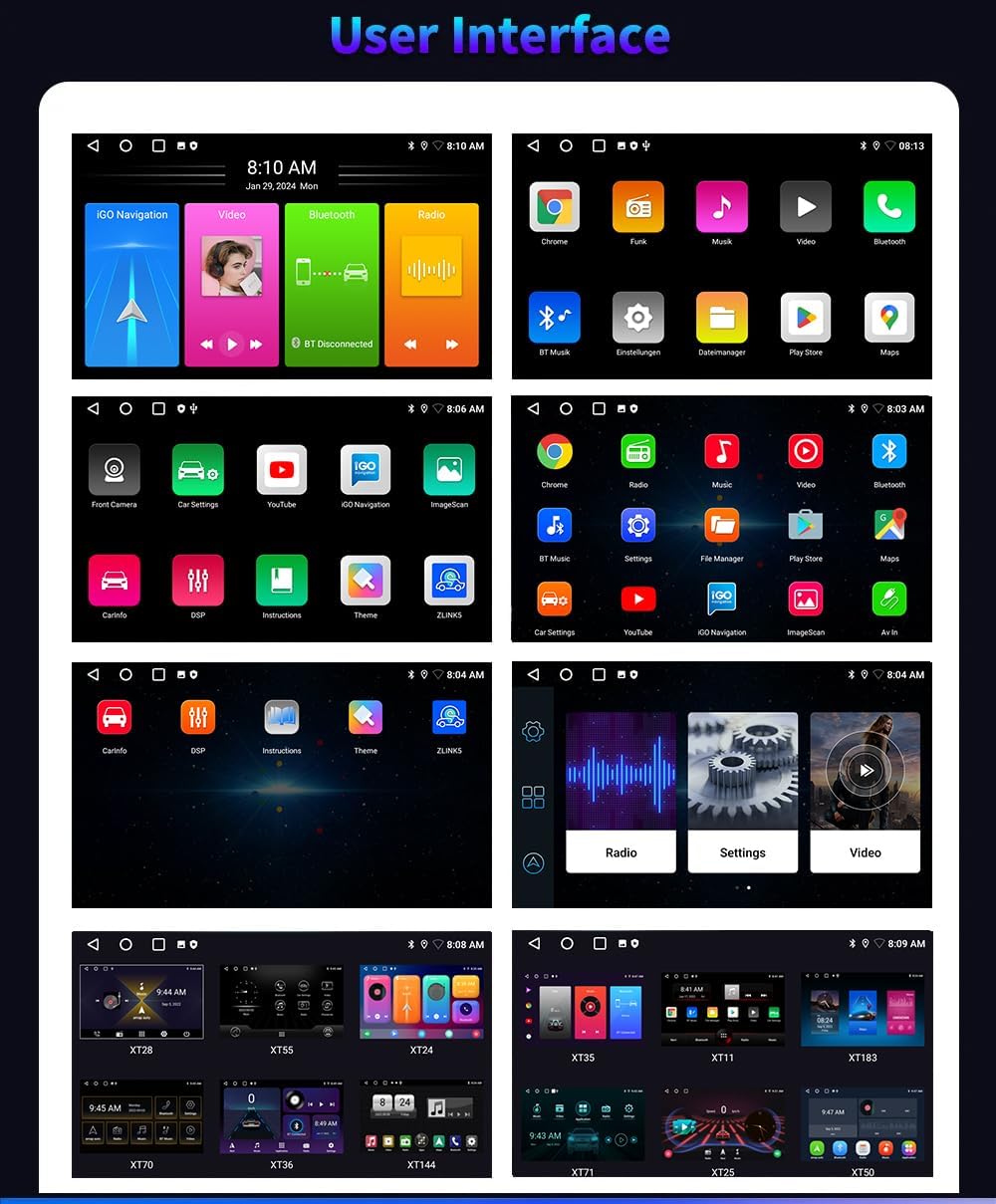 Navigatore GPS HD Autoradio con CarPlay e Android - immagine 5