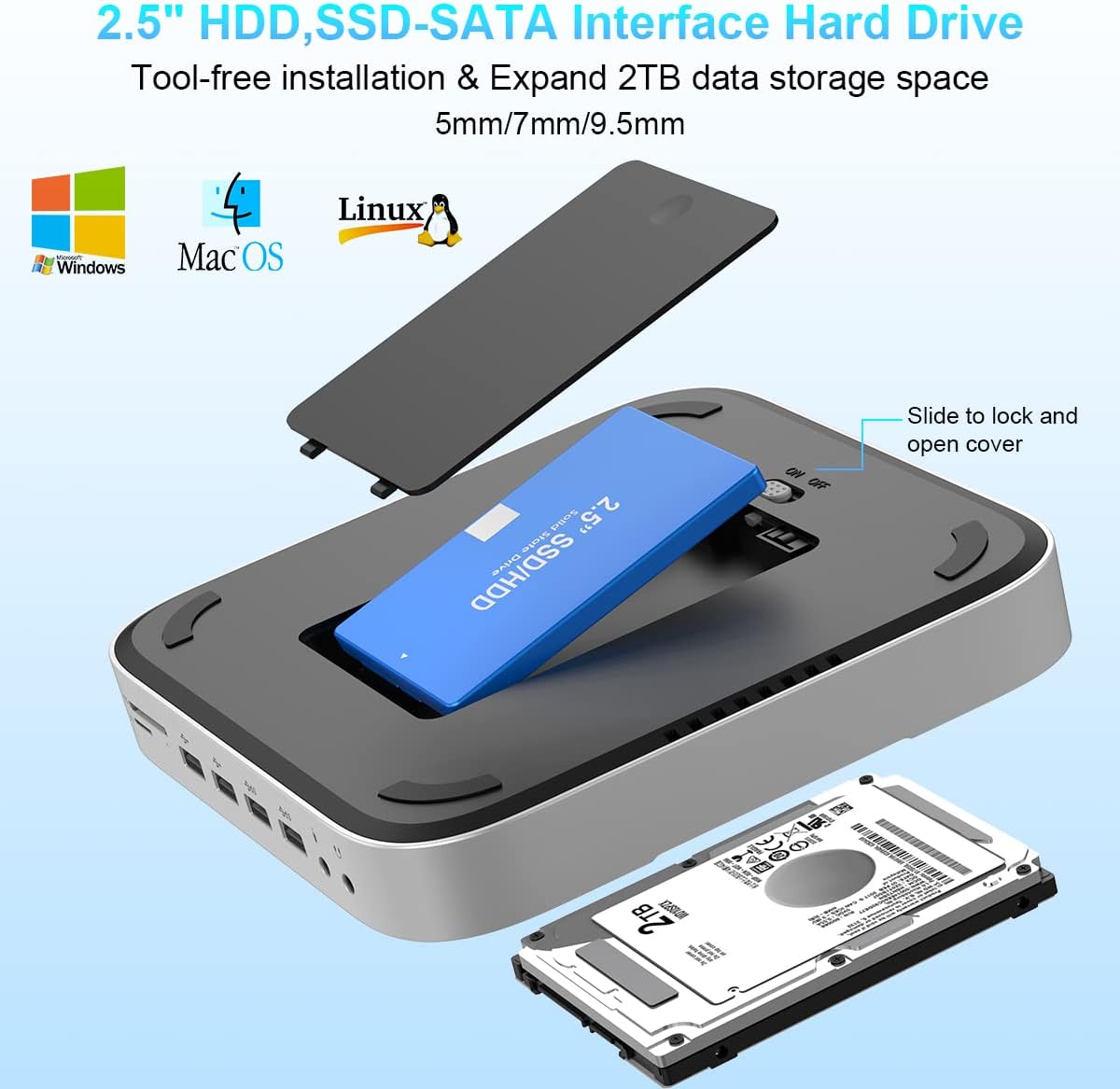 Mini Docking Station per Mac Mini M2/M1 - immagine 2