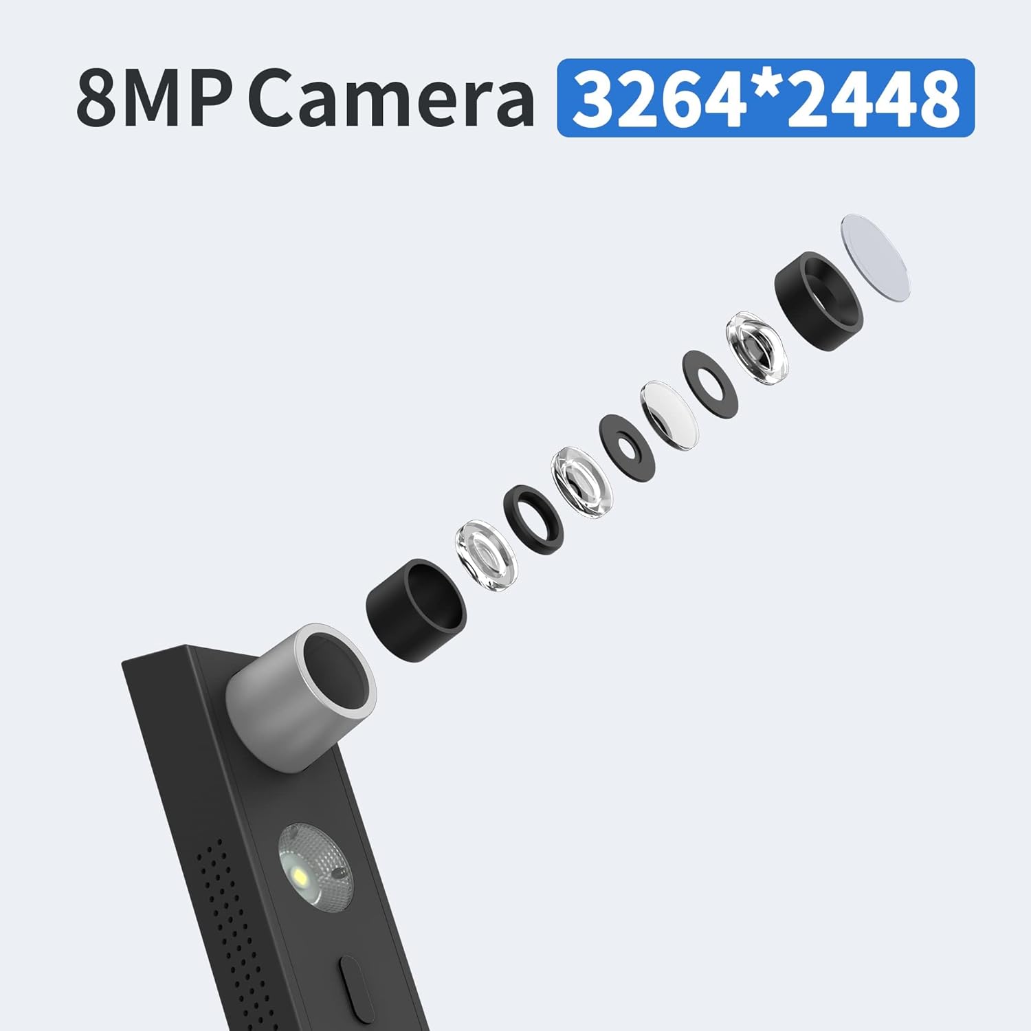 Czur Fotocamera per Documenti USB 8 MP e Visualizzatore - immagine 2