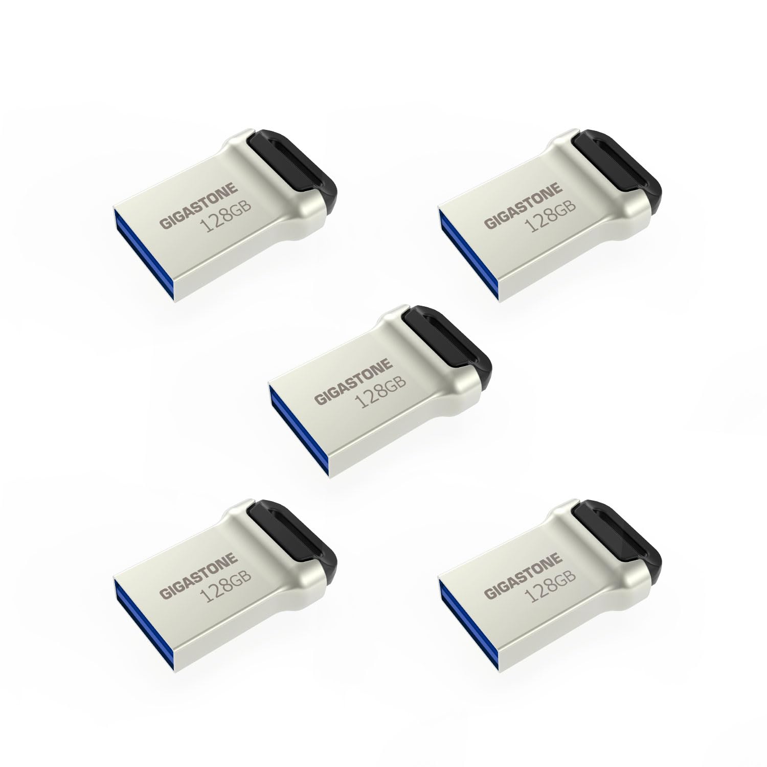 Gigastone 128GB Nano Chiavetta USB Flash (5 pezzi)