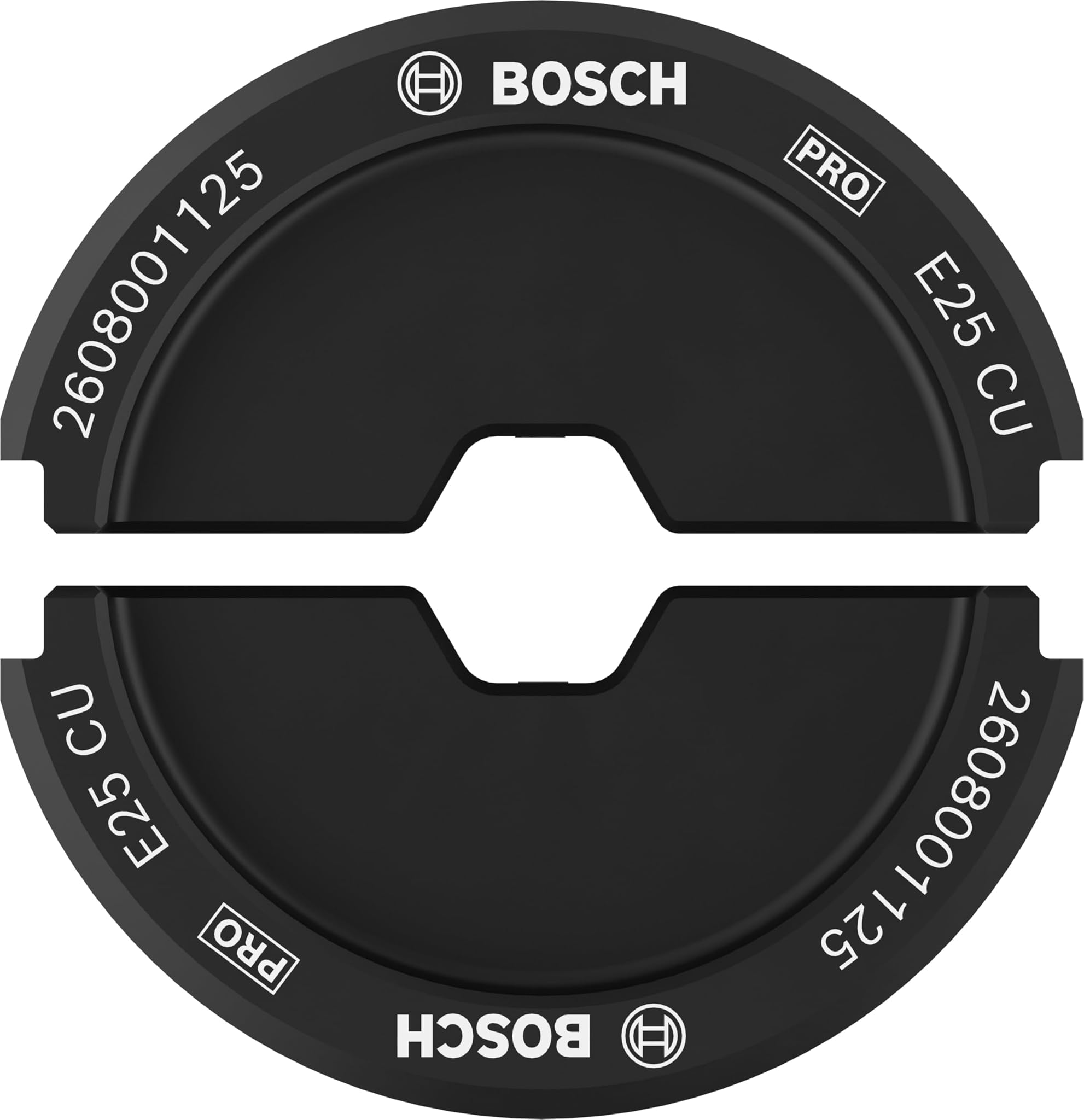 Bosch 1 inserto per pressa Pro per rame (67 x 45 mm, accessori professionali)