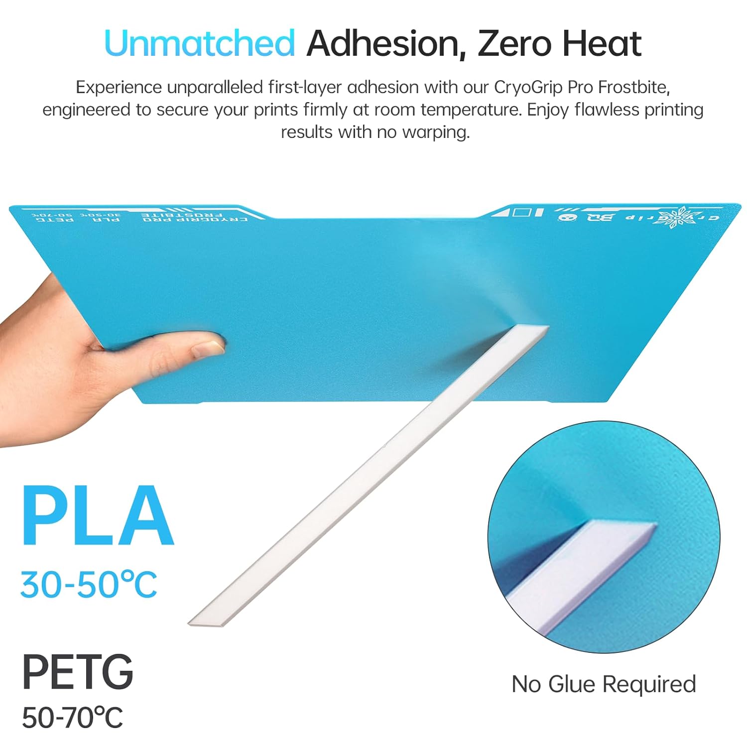 BIQU CryoGrip Pro Frostbite Panda Piastra Stampante 3D - immagine 2