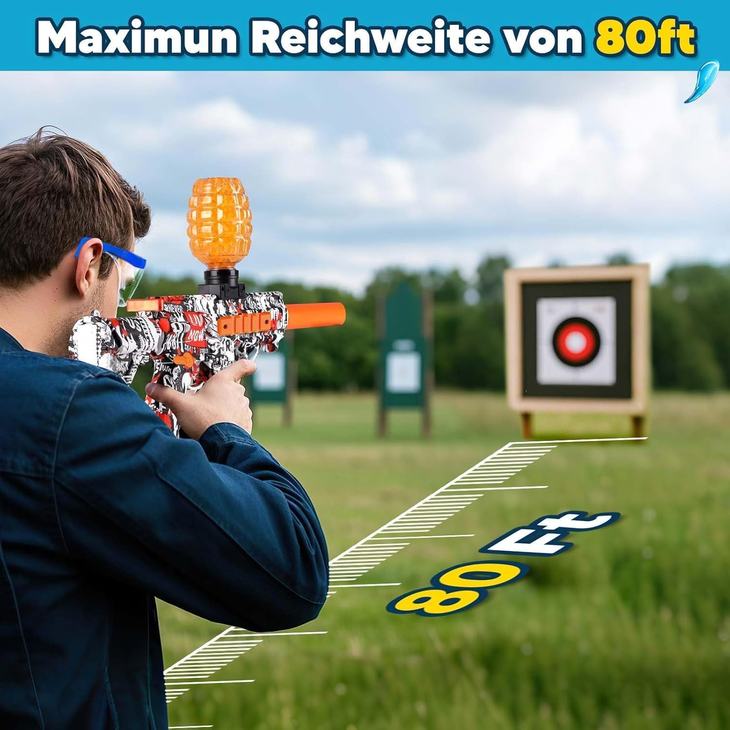 Giocattolo Blaster in Gel (Confezione da 2) - immagine 3