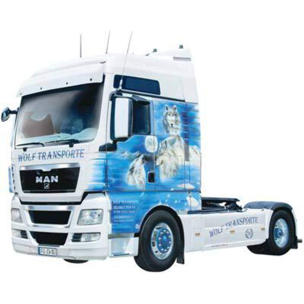 Italeri 3921 - Man Tgx Xxl "Wolf Transporte" Model Kit Scala 1:24