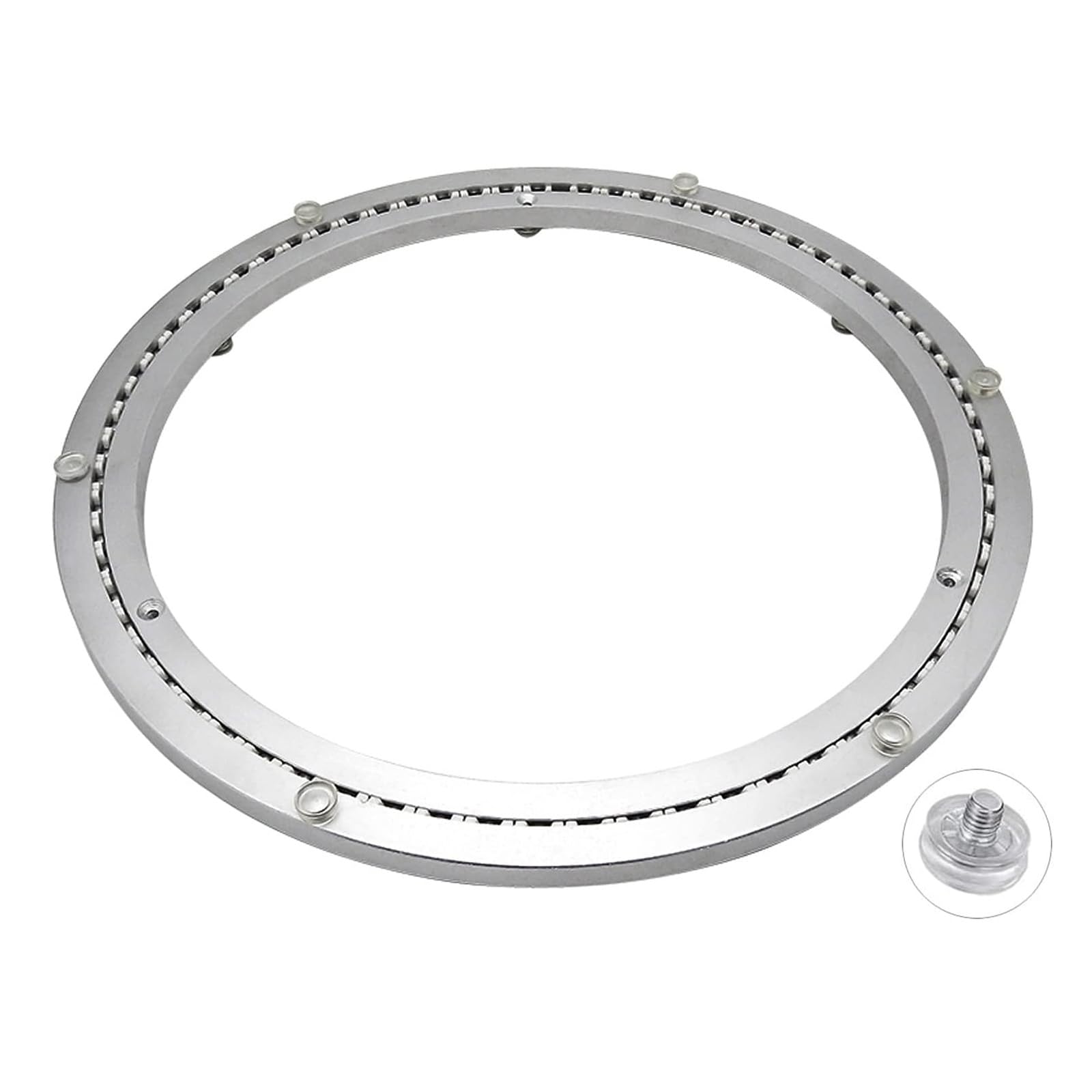 Piastra Girevole Quiet 60cm con Cuscinetto 360 Gradi