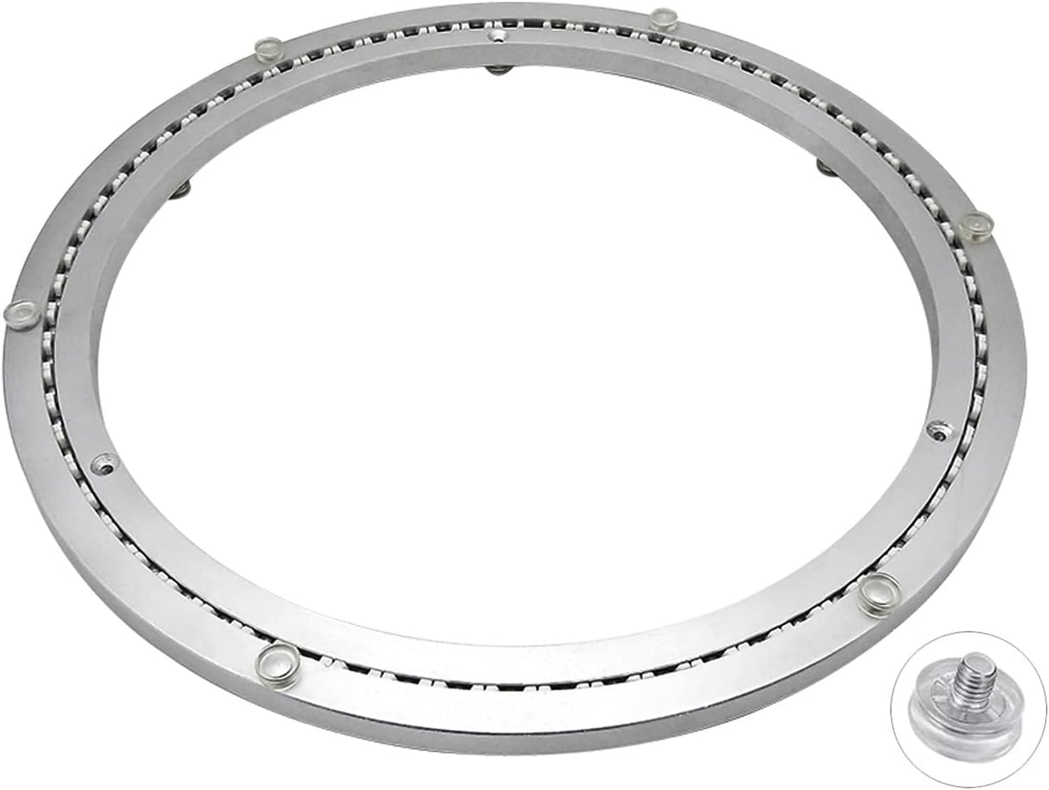 Piastra Girevole Quiet 60cm con Cuscinetto 360 Gradi - immagine 1