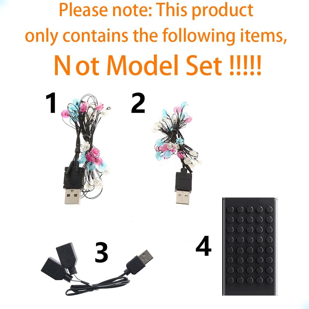 GEAMENT Set Luci LED Compatibile con LEGO Via Lattea - immagine 3