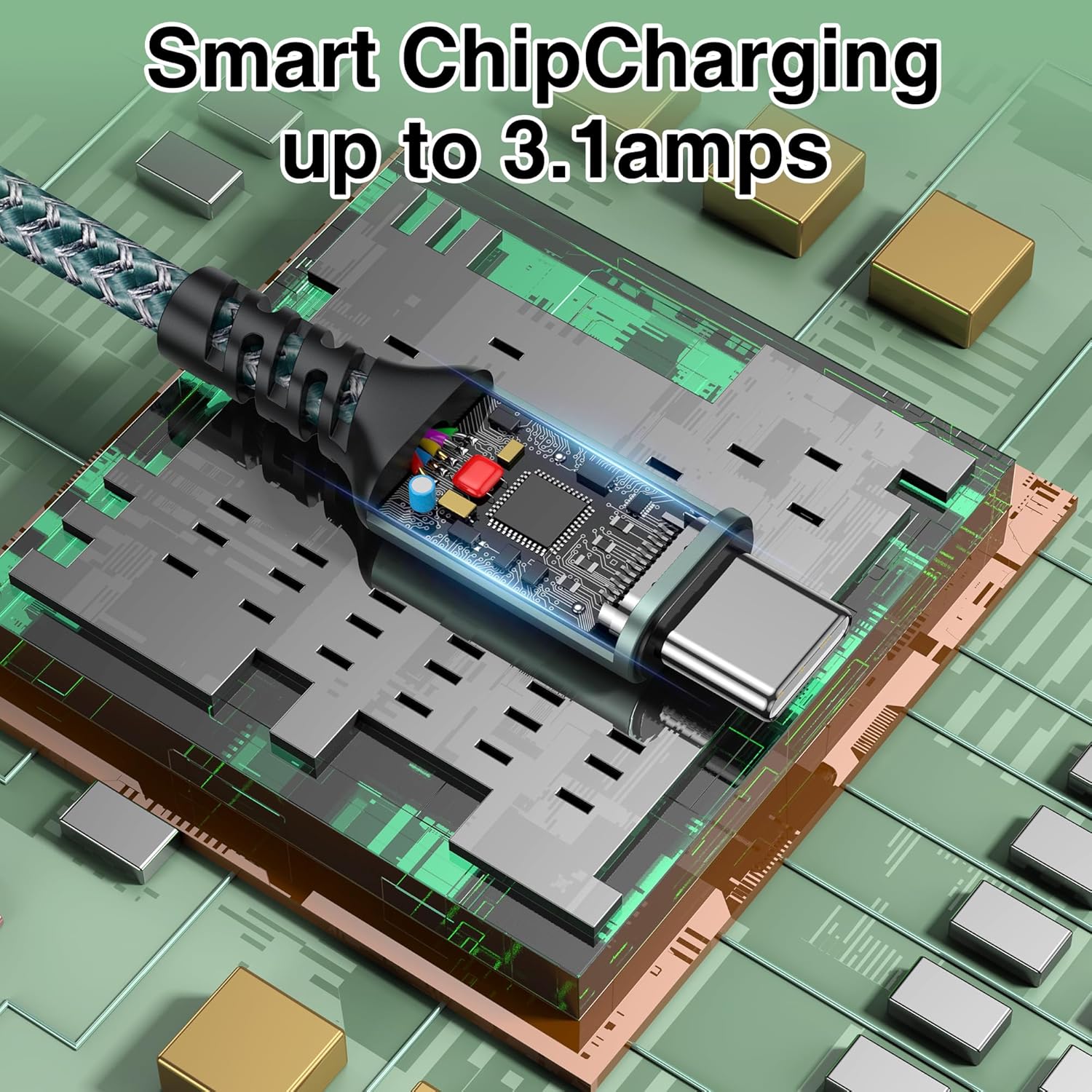Gianac Cavo USB Type-C Lungo 5M - immagine 2
