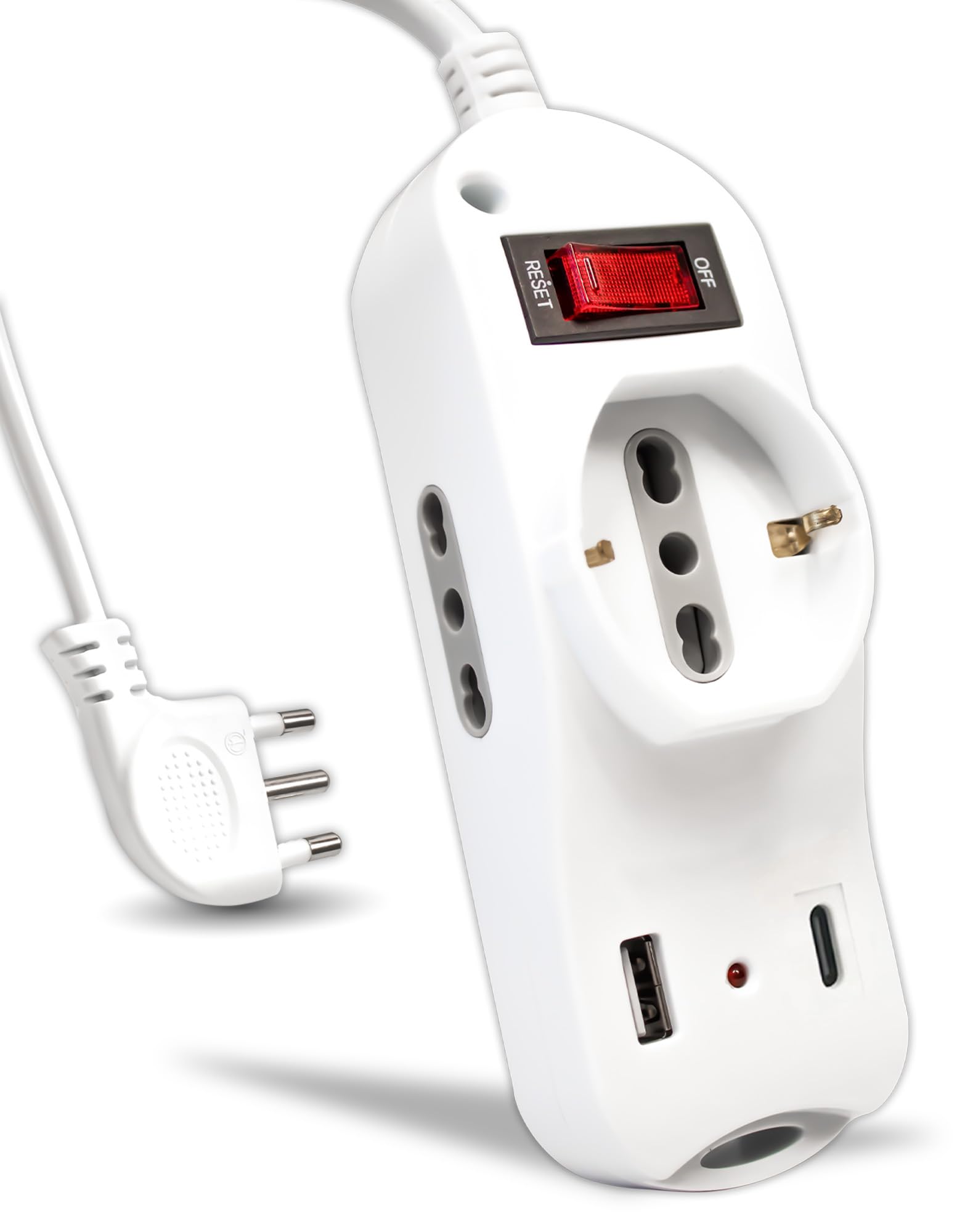 V-tac Multipresa Elettrica USB C PD 20W + USB A