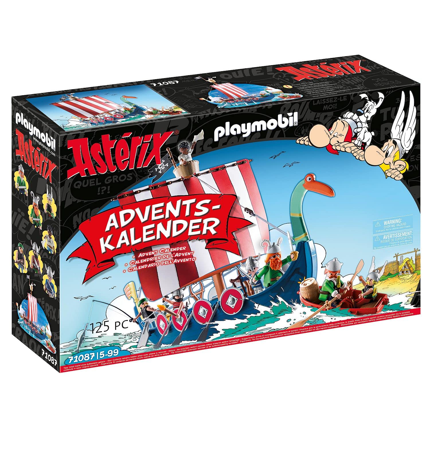 Playmobil Calendario dell'Avvento 71087 Asterix e i Pirati