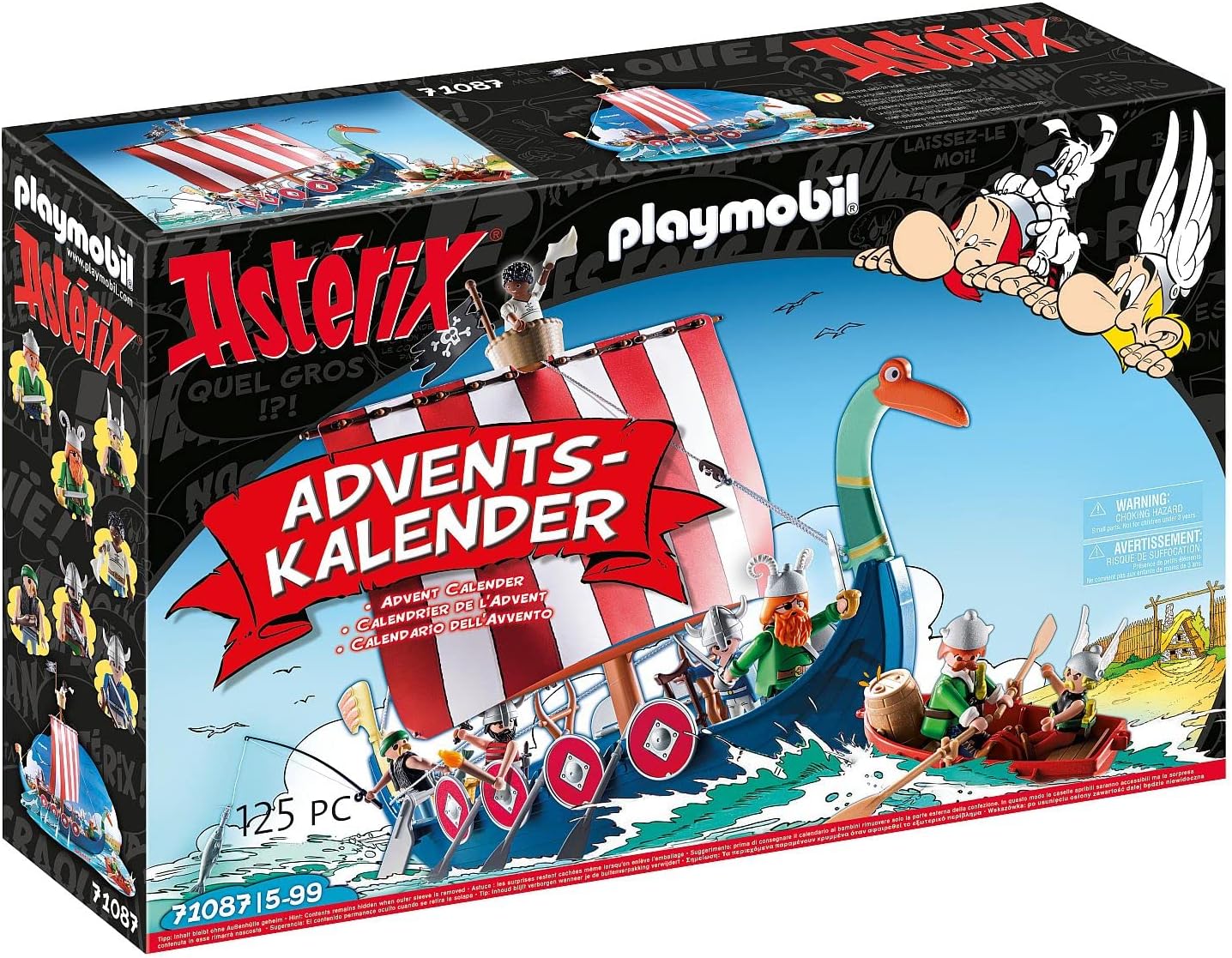 Playmobil Calendario dell'Avvento 71087 Asterix e i Pirati - immagine 1