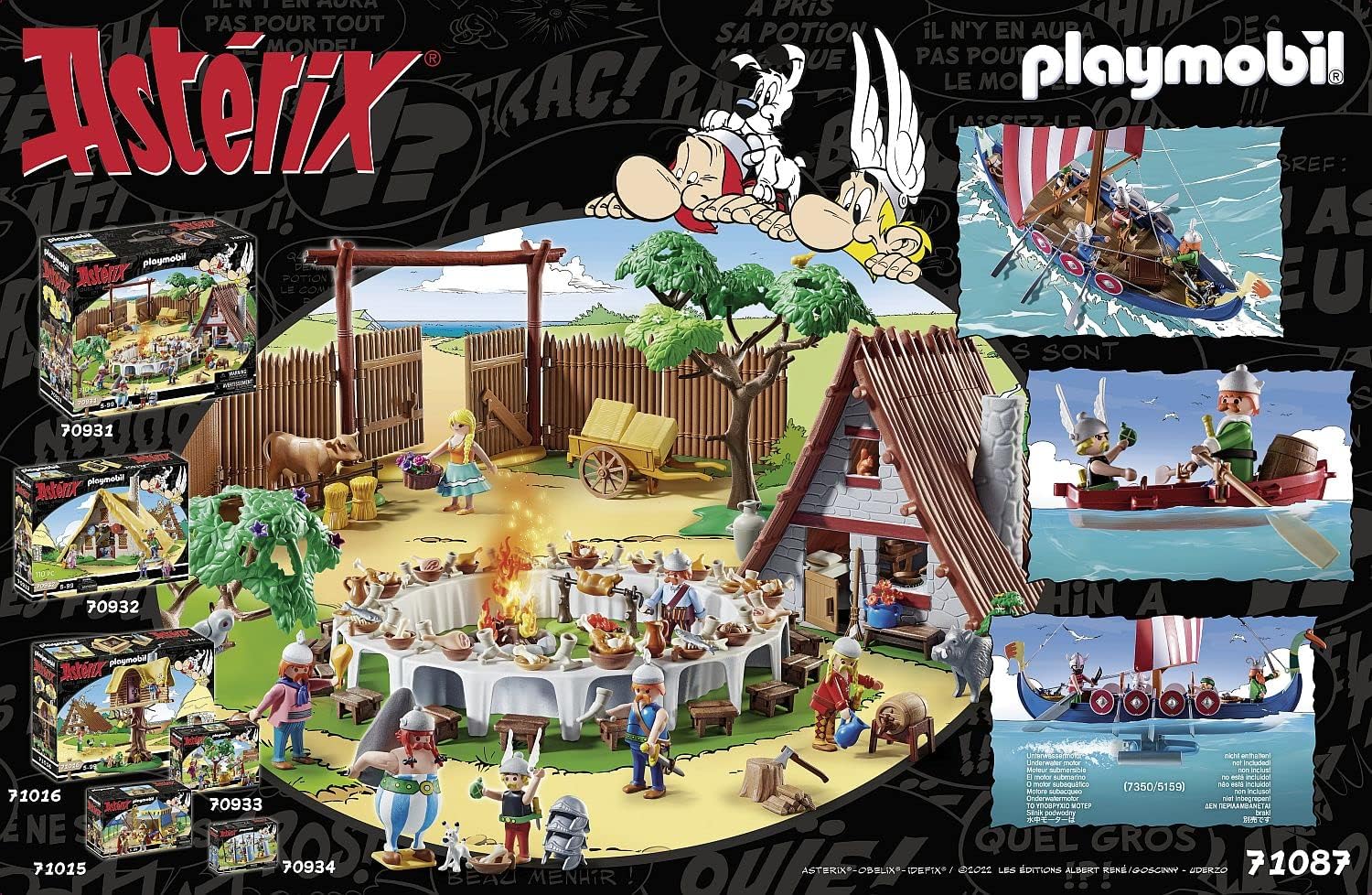 Playmobil Calendario dell'Avvento 71087 Asterix e i Pirati - immagine 5