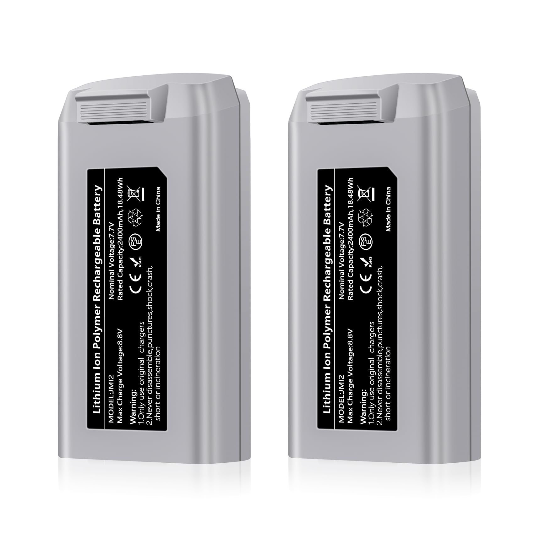 2-Pack Batterie di Volo Intelligente Mini 2 Serie 2400mAh