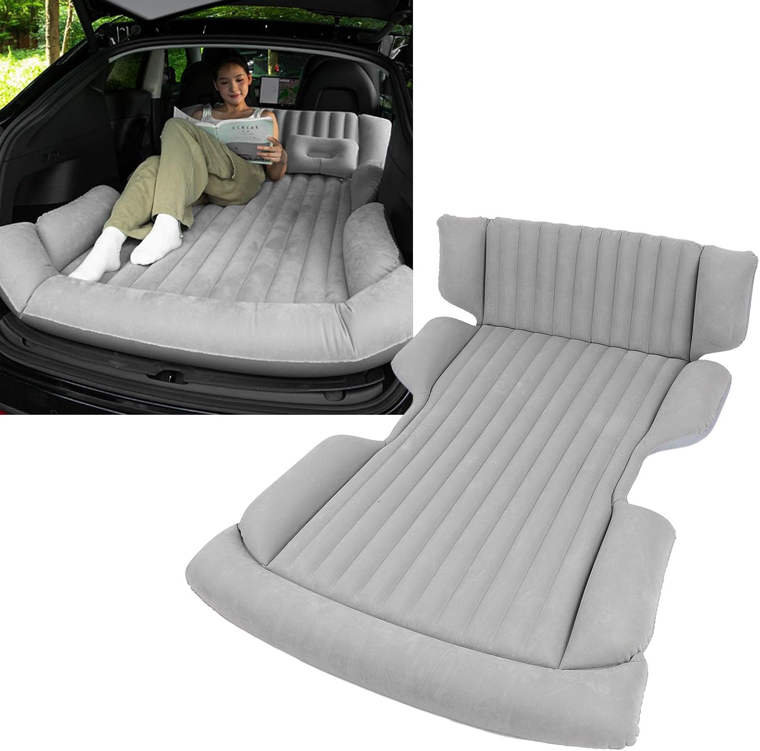 Ejoyous Materasso per Auto Floccato - immagine 2