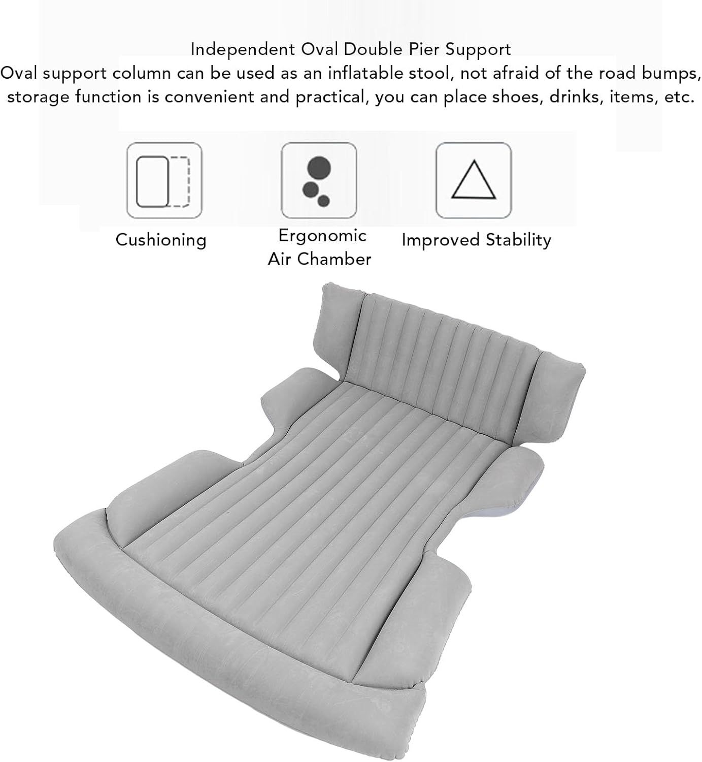 Ejoyous Materasso per Auto Floccato - immagine 4