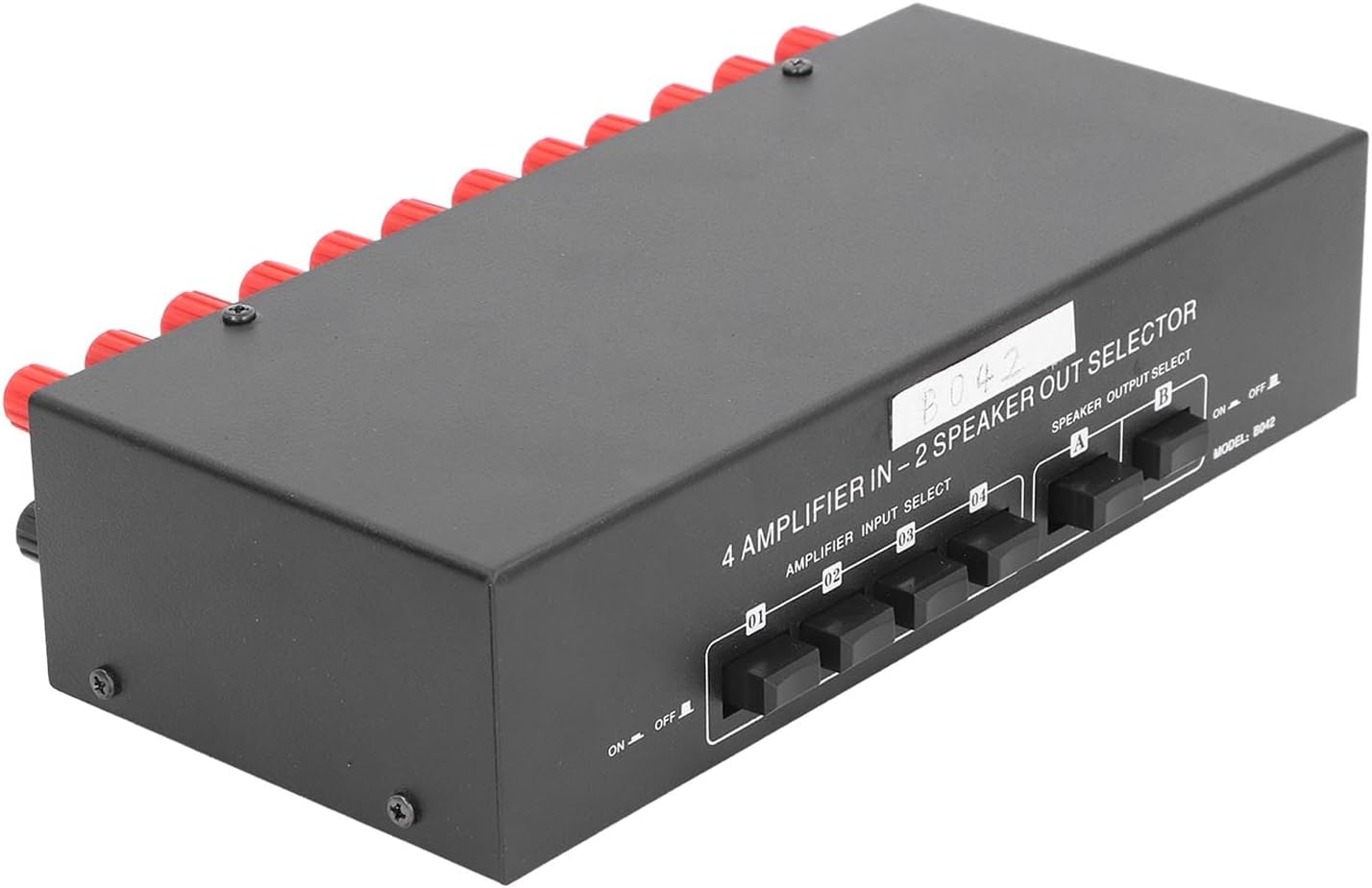 Selettore Passivo 4 Ingressi 2 Uscite Altoparlanti - immagine 1