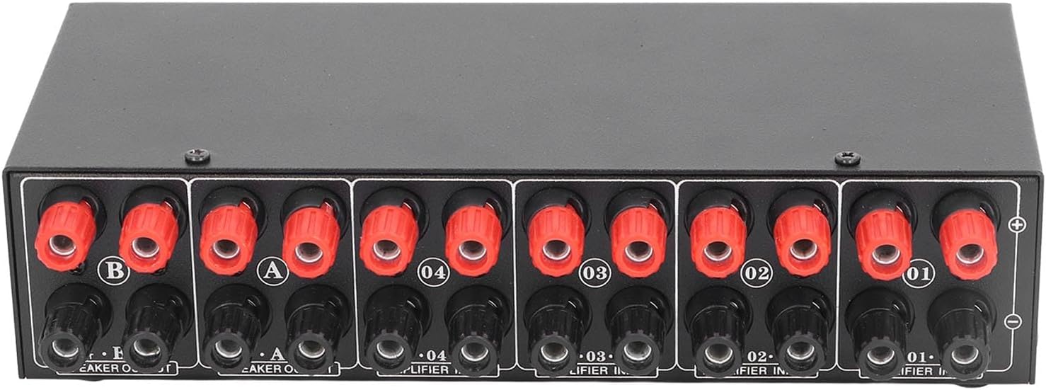 Selettore Passivo 4 Ingressi 2 Uscite Altoparlanti - immagine 2