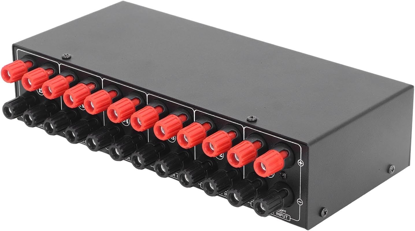 Selettore Passivo 4 Ingressi 2 Uscite Altoparlanti - immagine 4