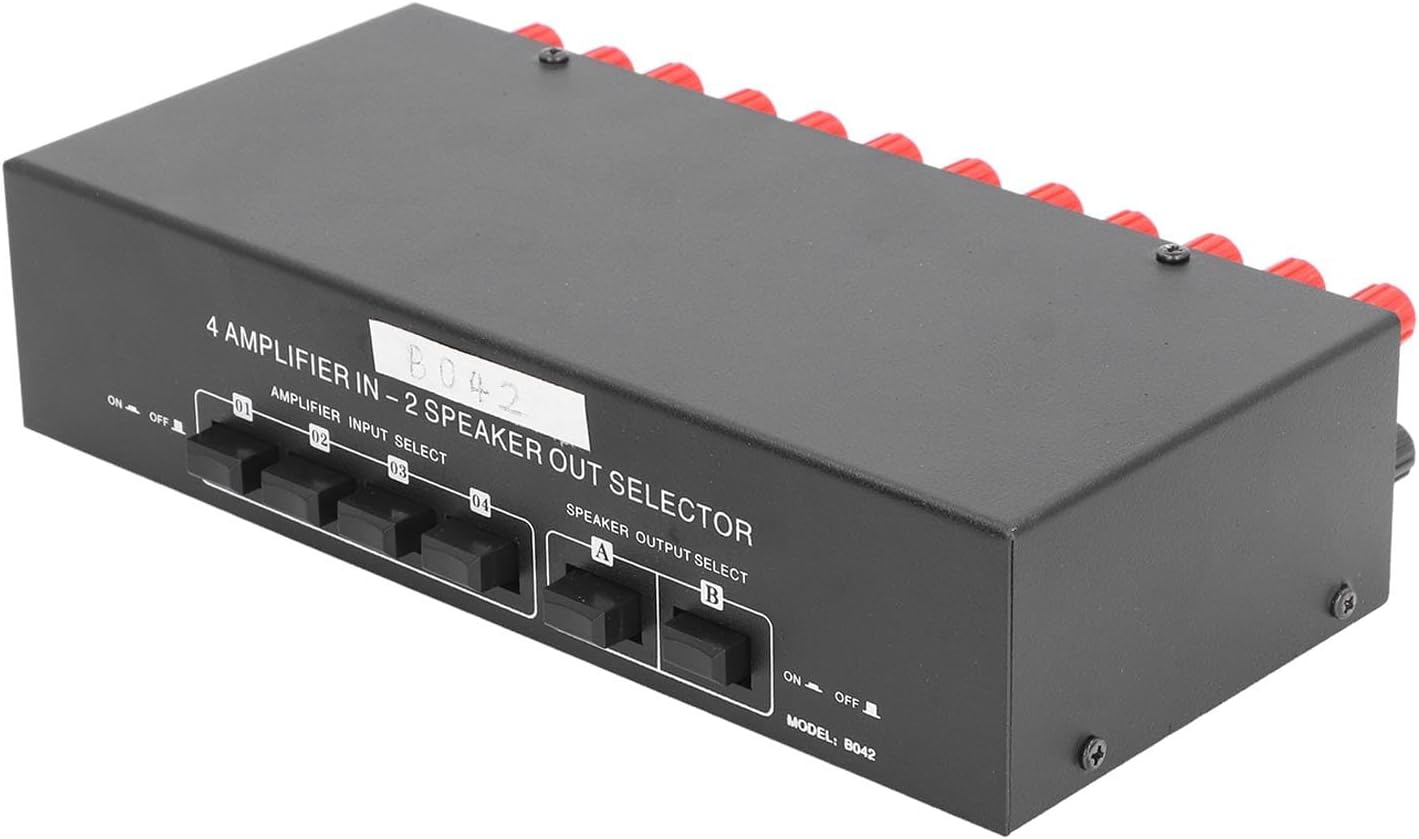 Selettore Passivo 4 Ingressi 2 Uscite Altoparlanti - immagine 6