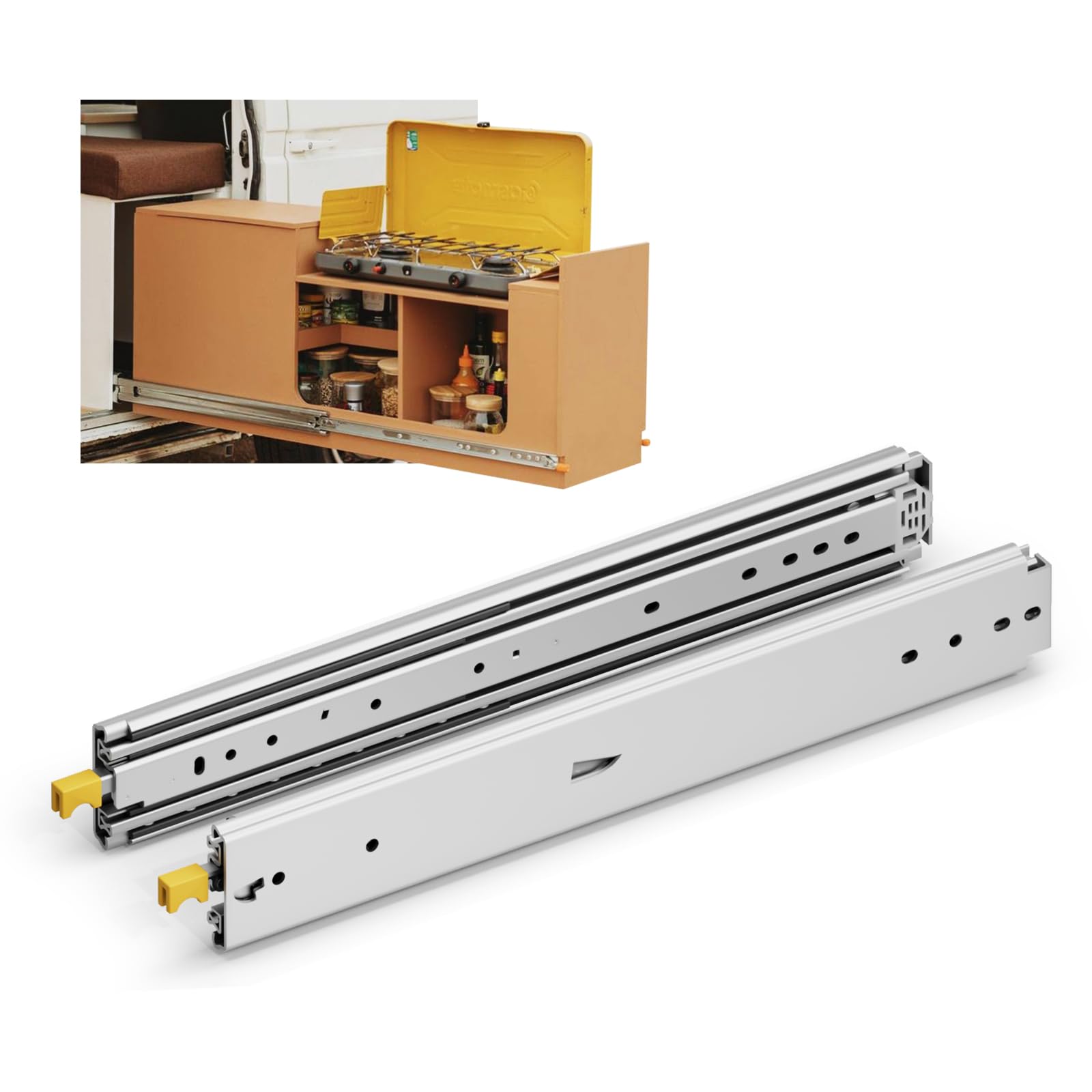 Bloccaggio Guide Cassetti Carichi Pesanti 1524mm