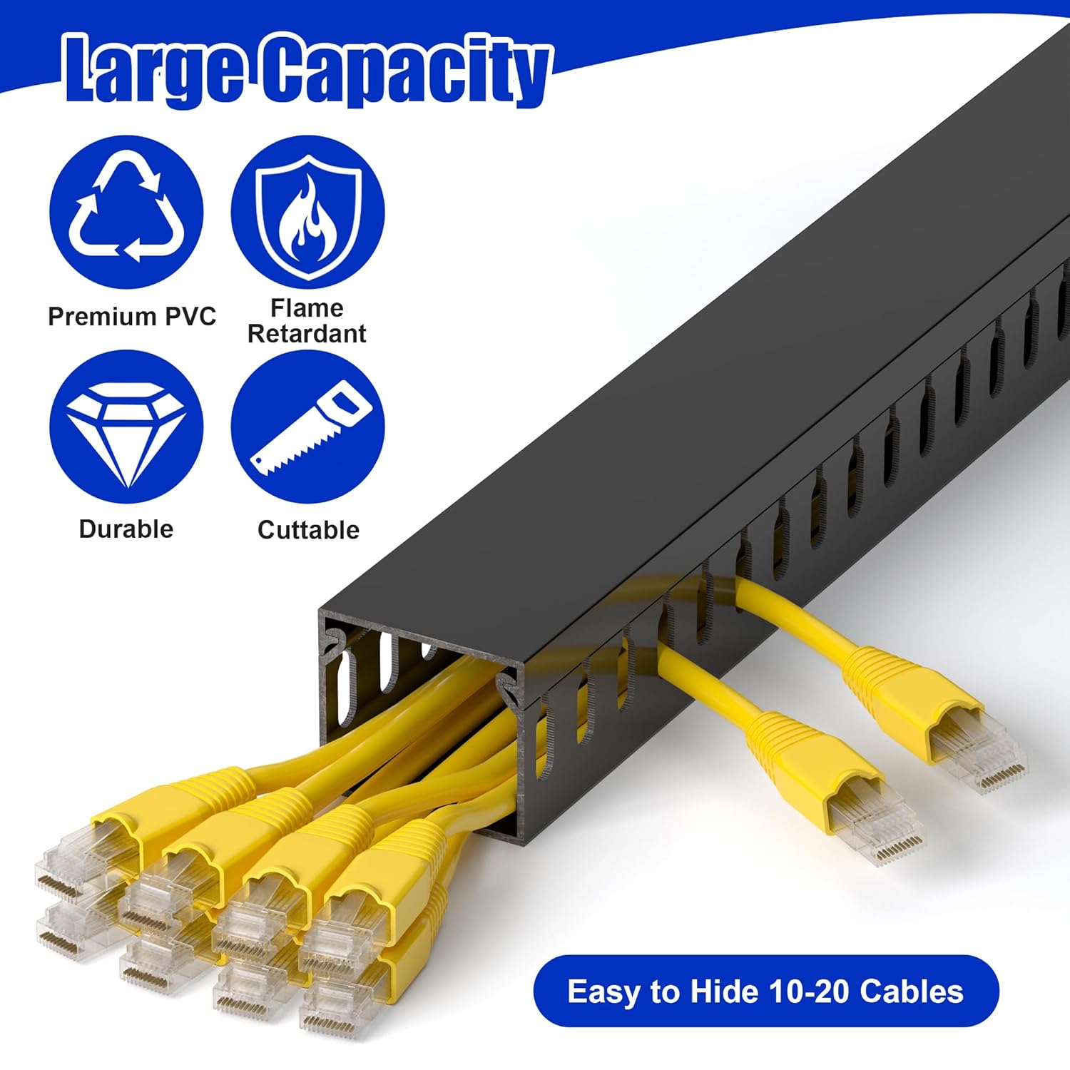 Canalina Professionale per Server Rack 240 cm - immagine 2