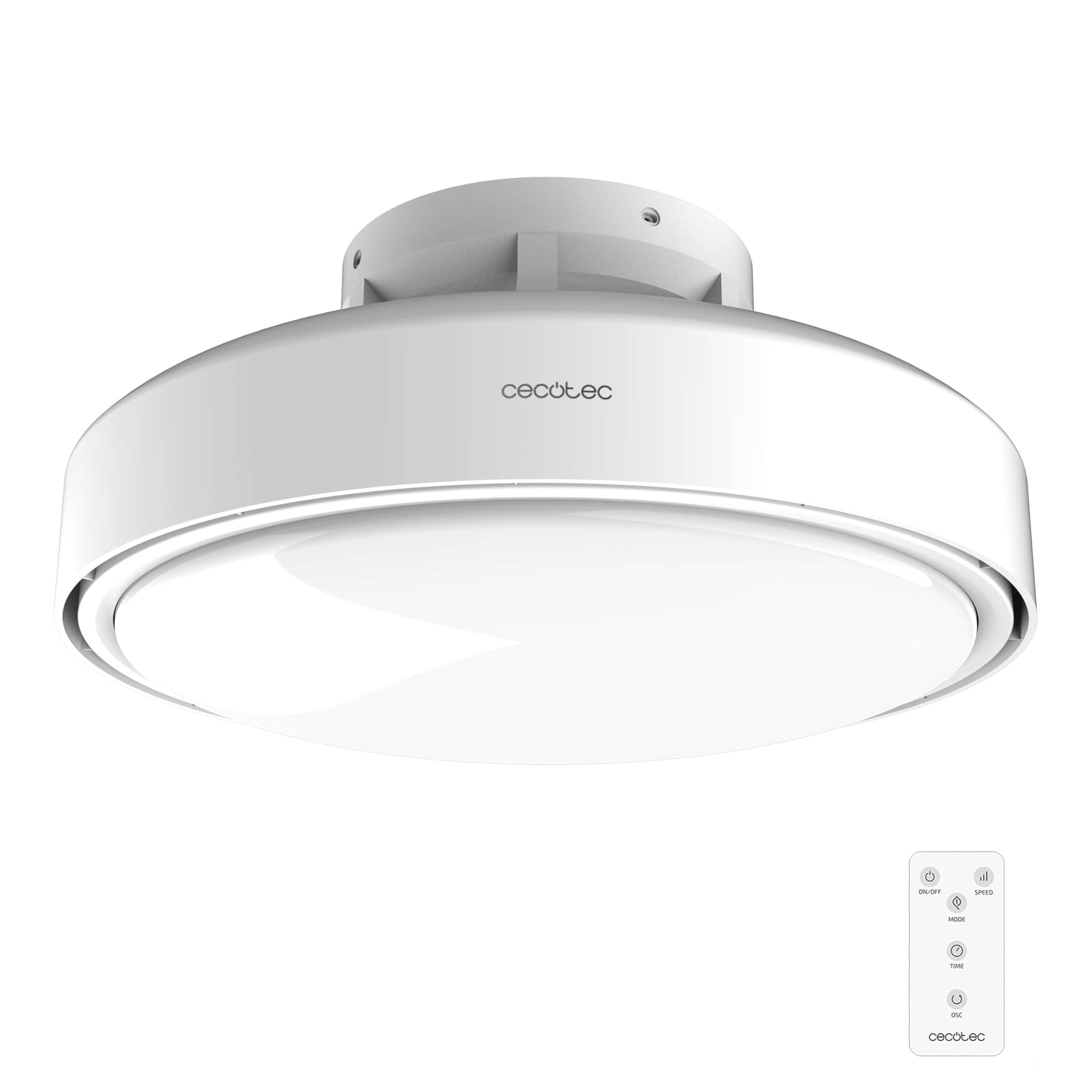 Cecotec Ventilatore Soffitto con Luce Energysilence Lampaero 7500