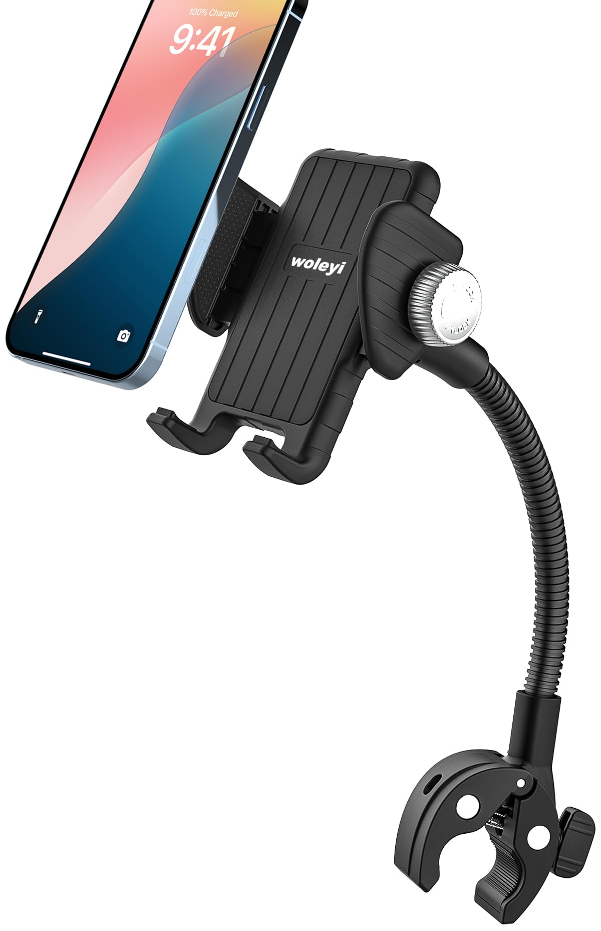 Supporto Cellulare Flessibile per Passeggino/Bici