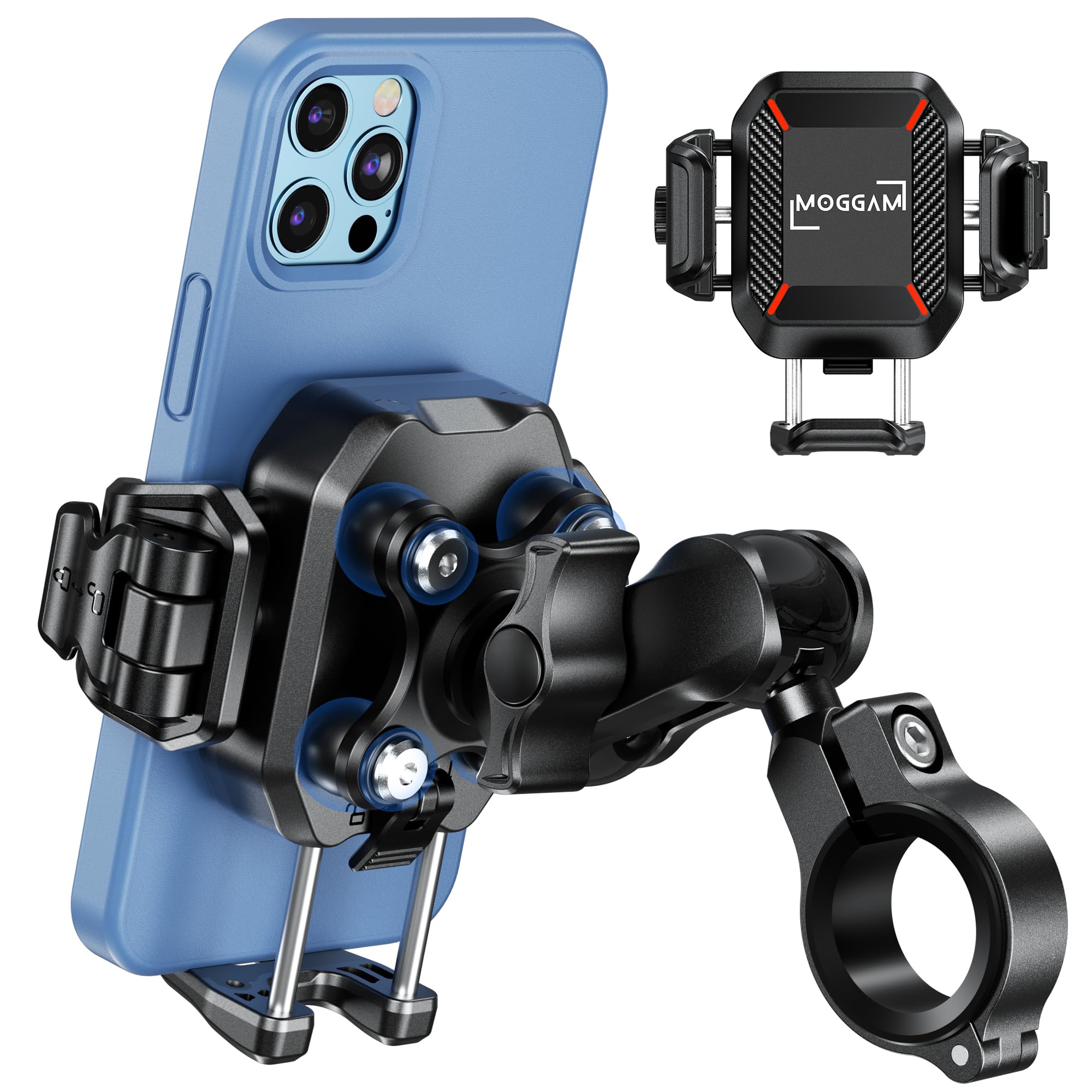 Moggam Porta Cellulare Moto Antifurto e Antivibrazione