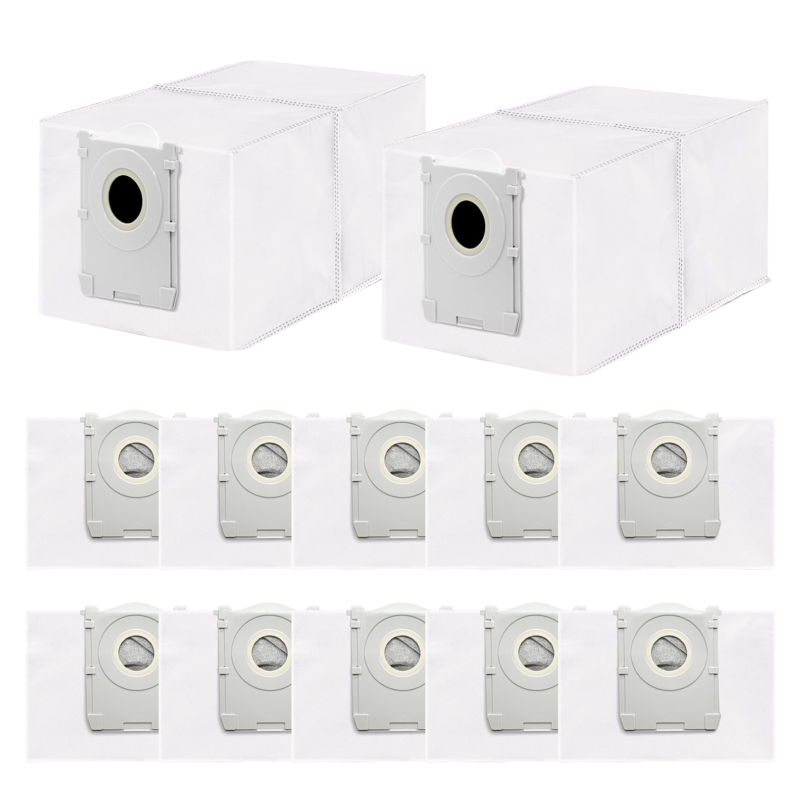 12 Sacchetti Compatibili Ecovacs Deebot 3,5L