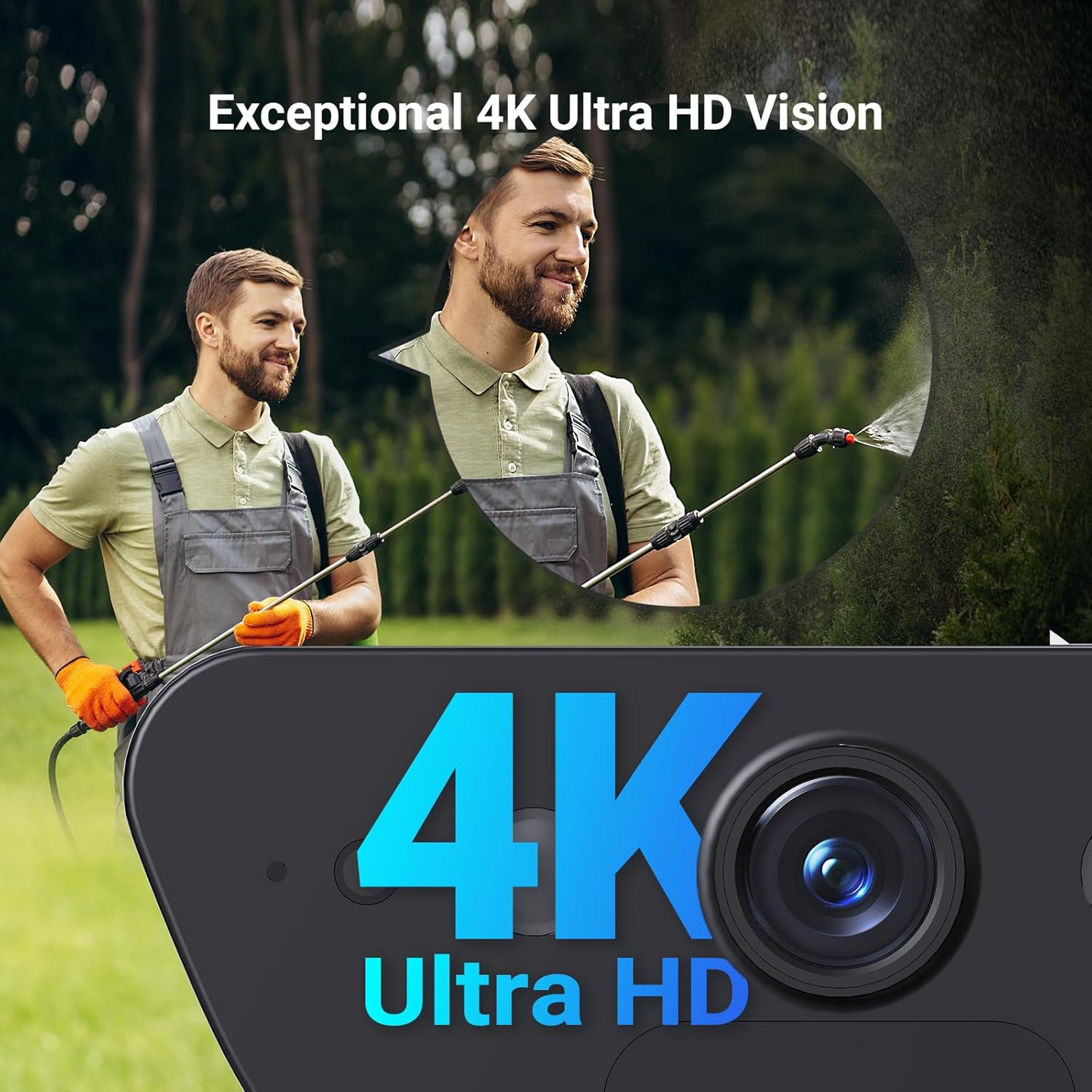 Ezviz CB5 4K Telecamera Wi-Fi Esterno a Batteria Solare - immagine 6