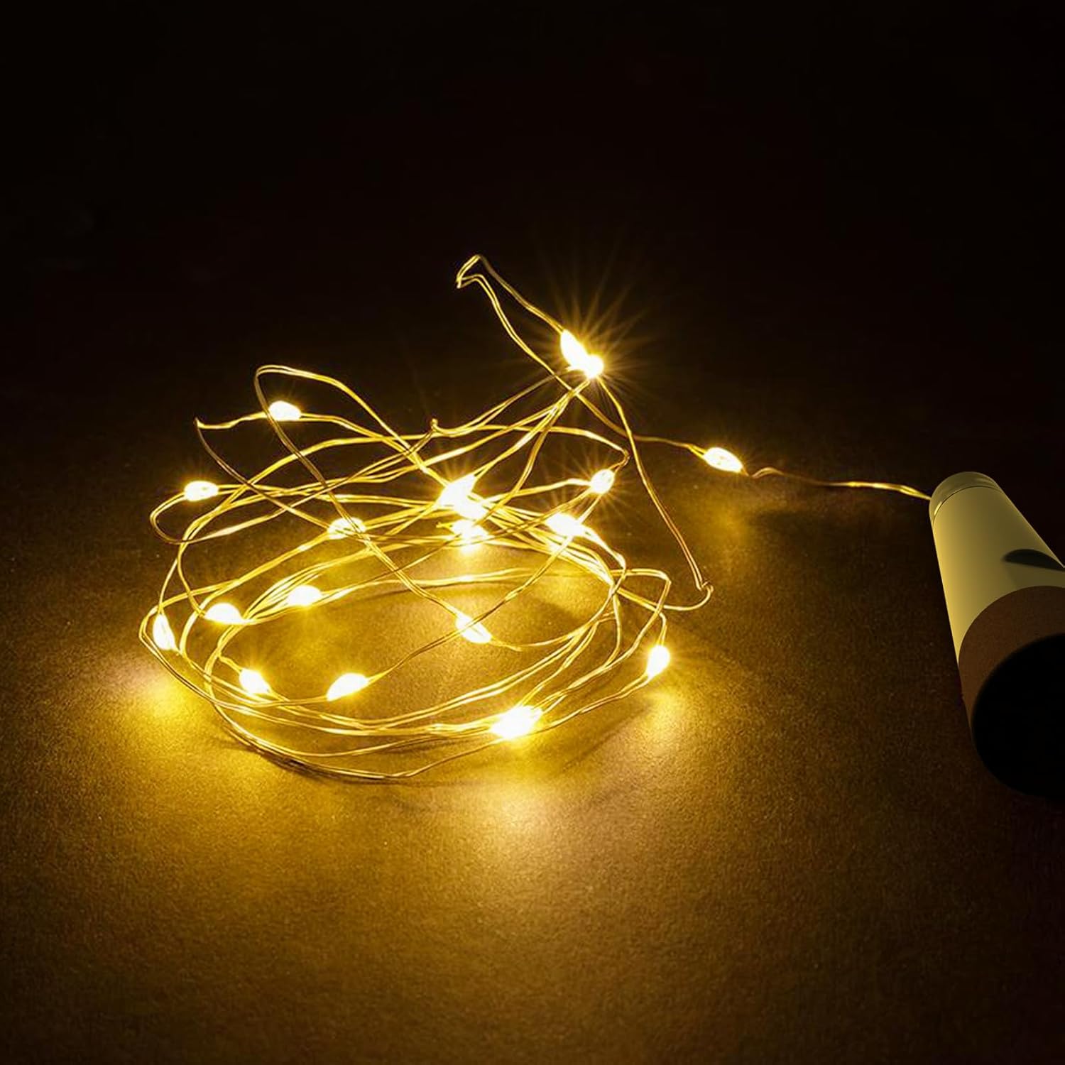 Ousmin Luci Stringa Ricaricabili USB con Sughero - immagine 6