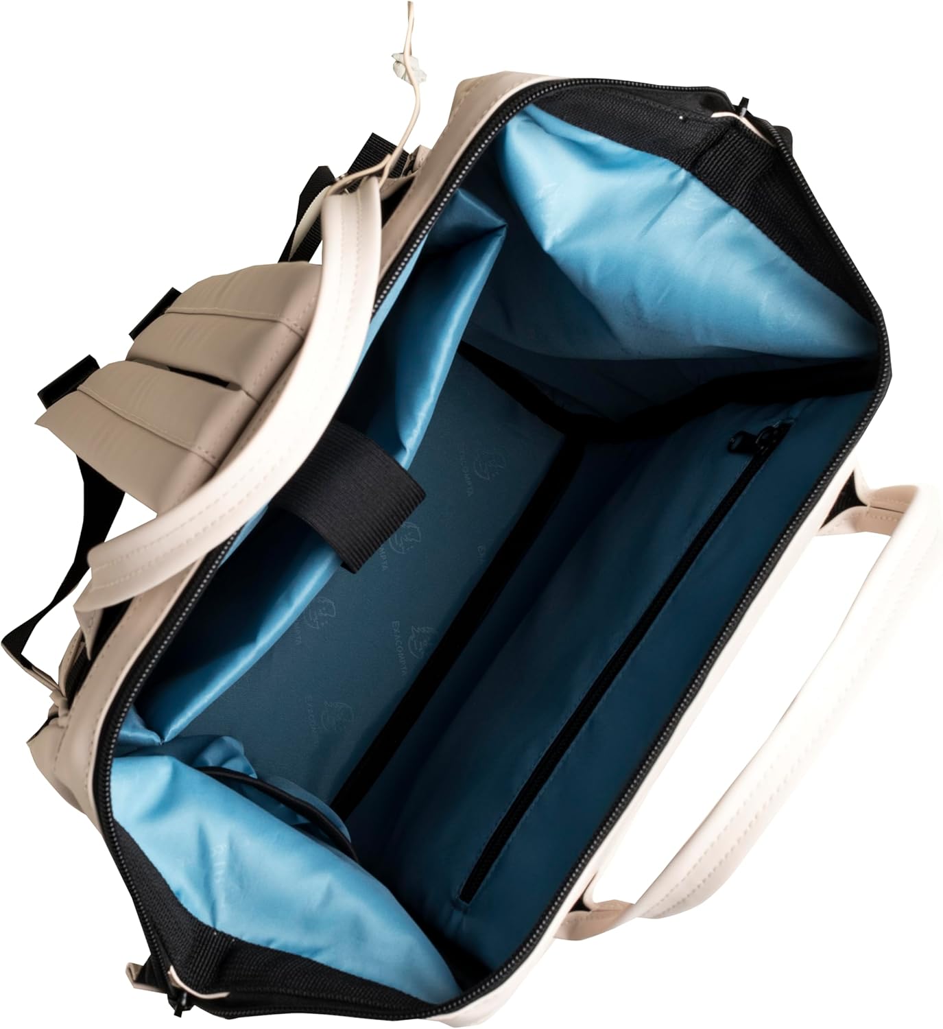 Exacompta Exactive - Zaino per Computer in PU Beige - immagine 4