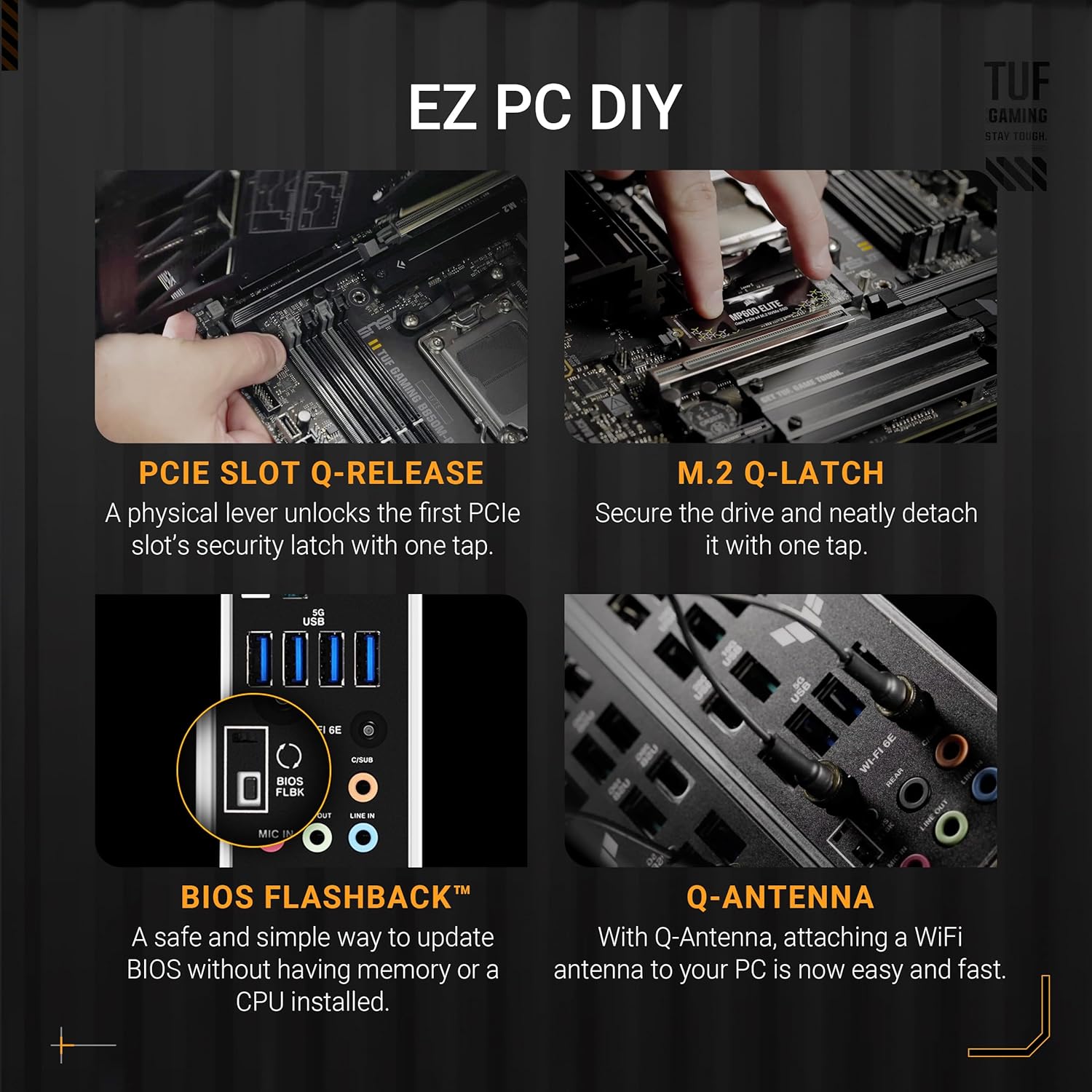 TUF GAMING B850M-PLUS WIFI - immagine 5