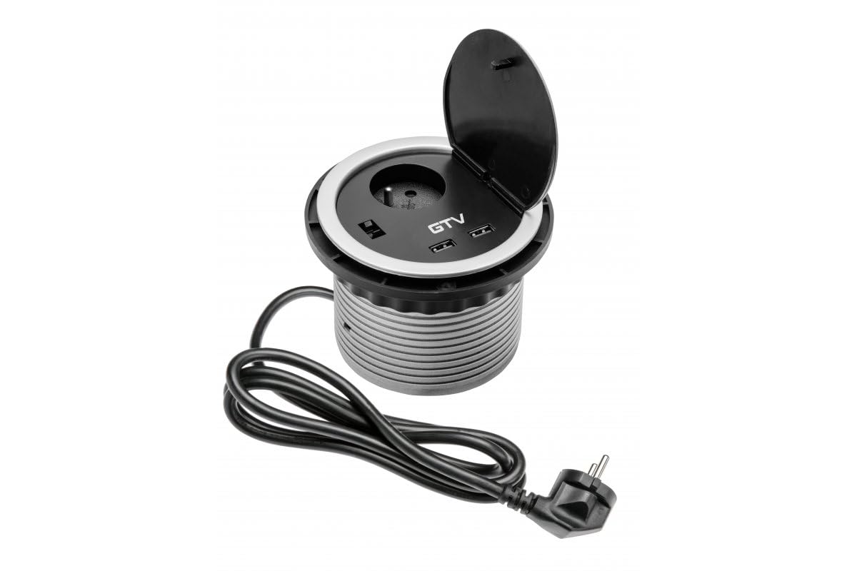 Gtv Presa da Tavolo a Incasso Charger